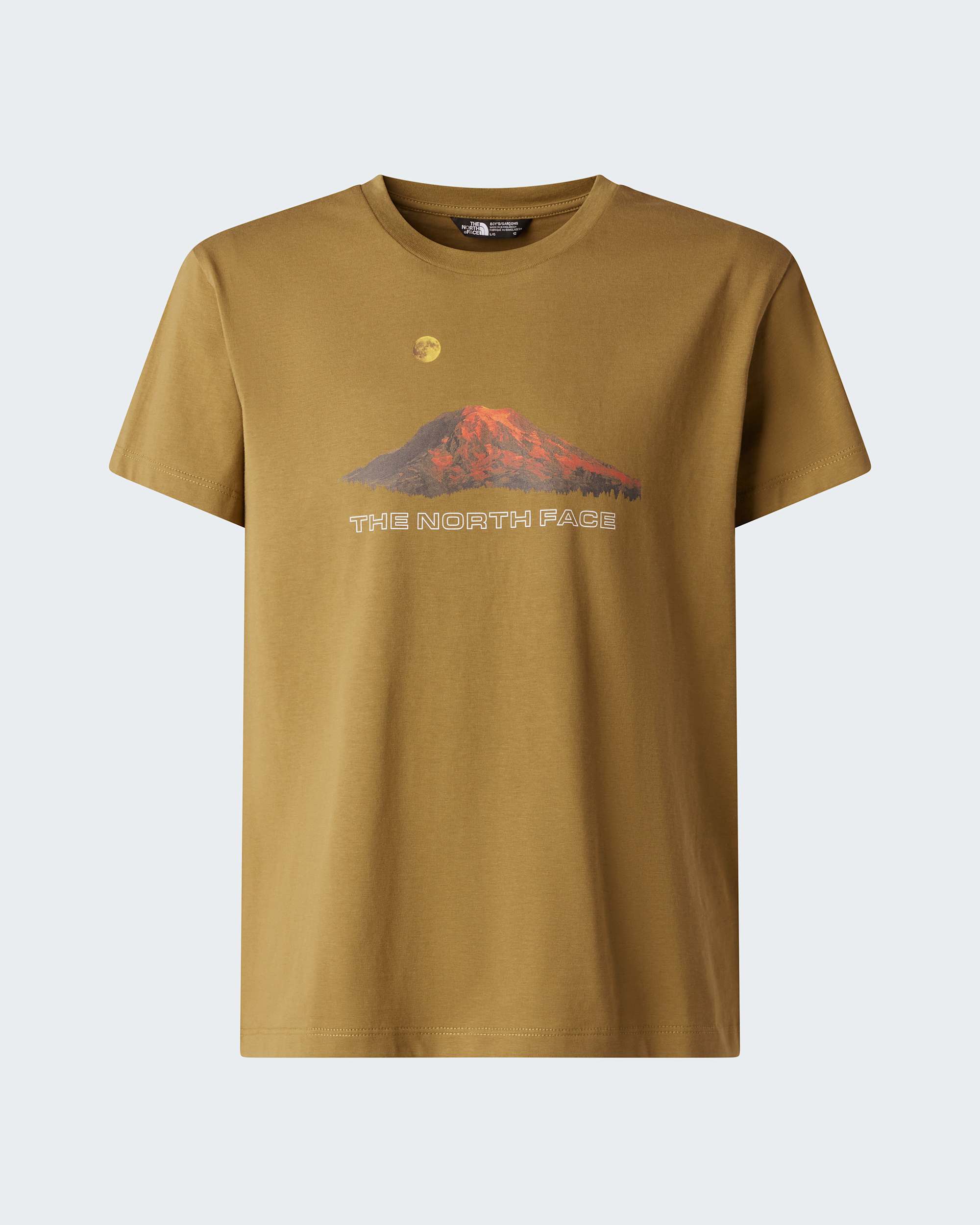 Mountain Night Relaxed Tshirt voor jongens TNF ALT20