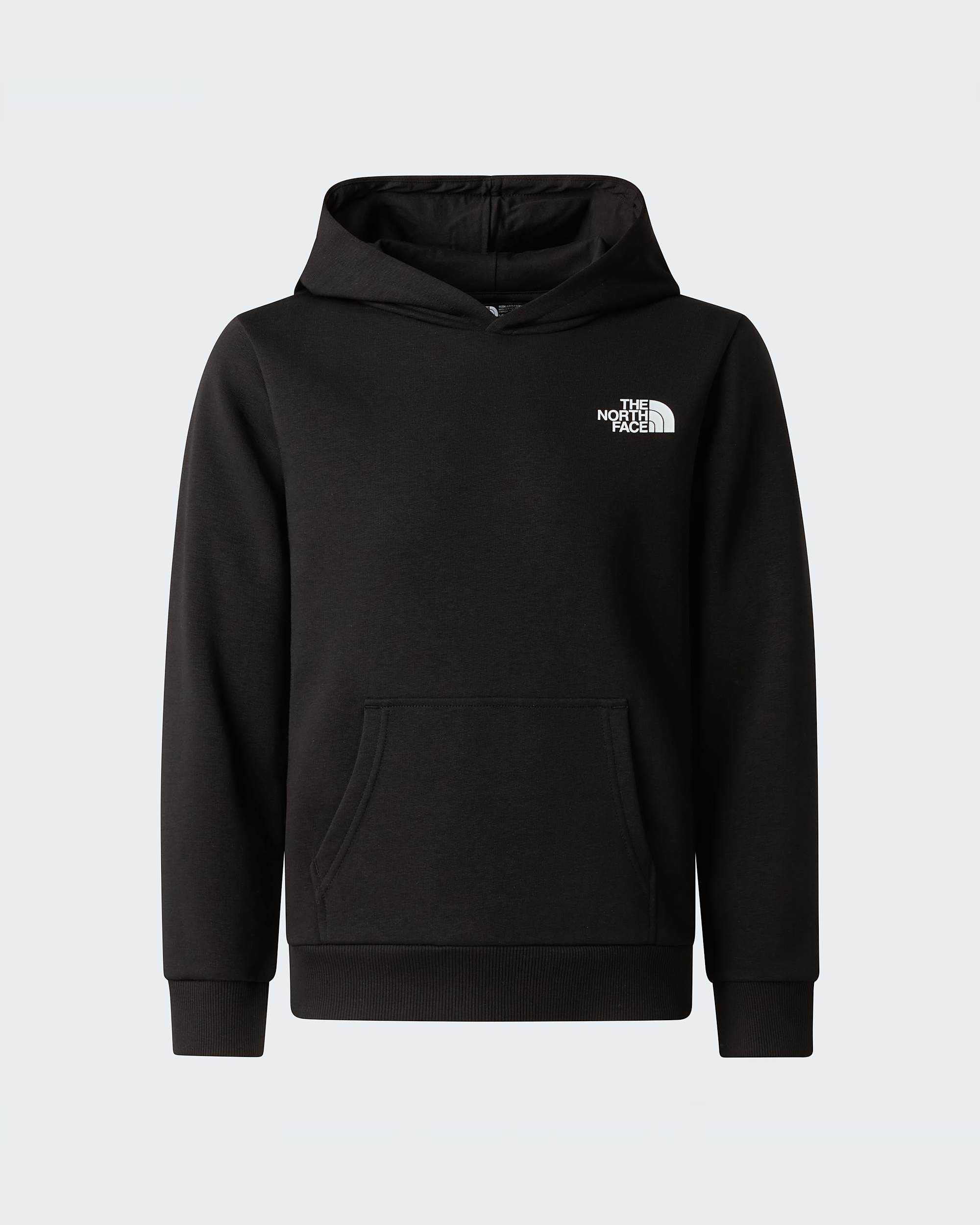 Simple Dome Light Regularhoodie voor tieners TNF TNF Black ALT20