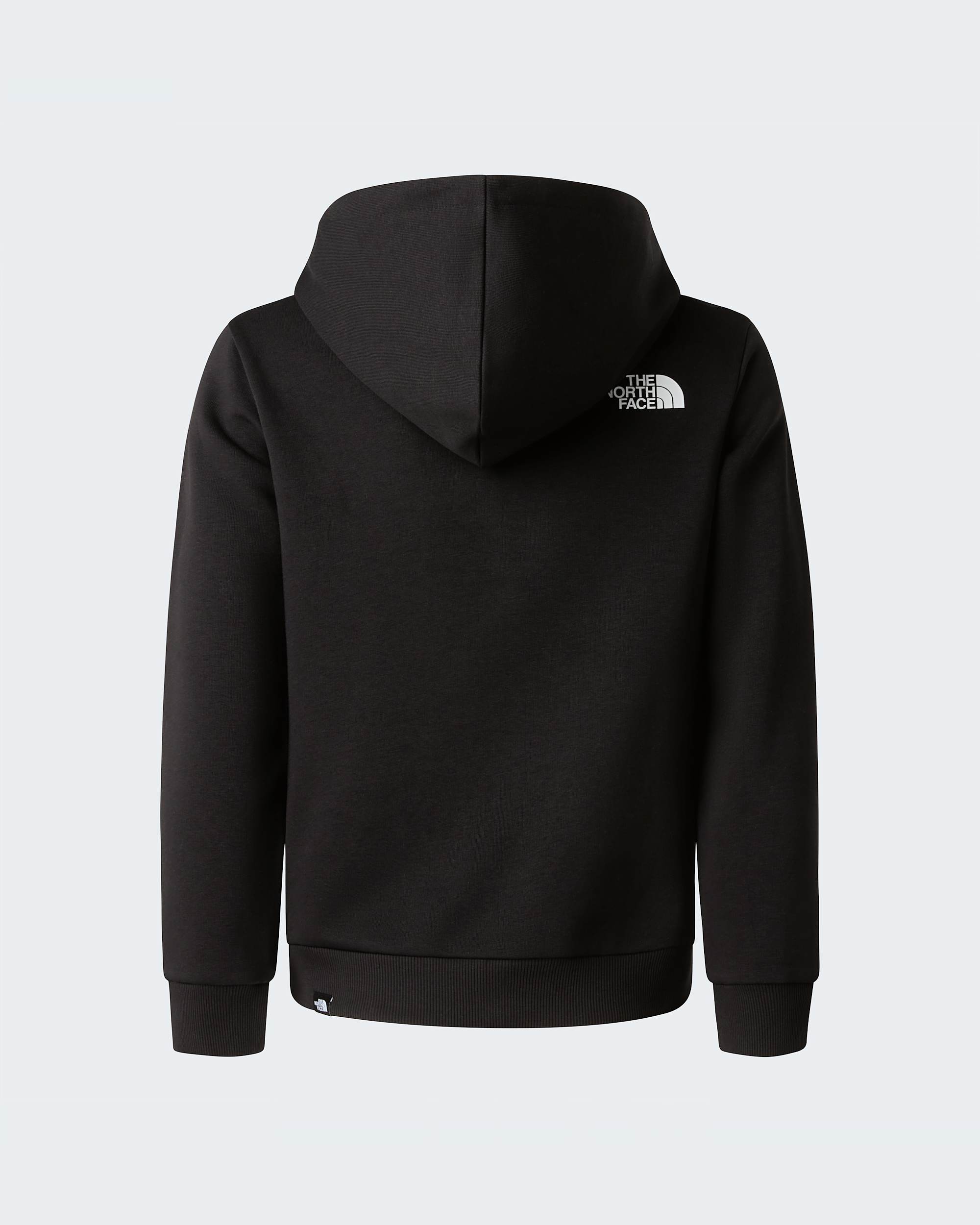 Simple Dome Light Regularhoodie voor tieners TNF TNF Black ALT21
