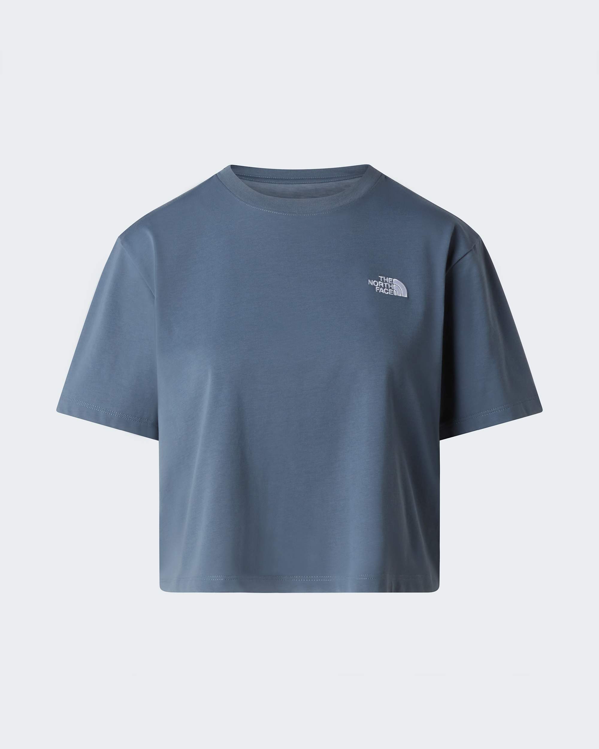 Womens Evolution Simple Dome Cropped Relaxed TShirt TNF ALT20
