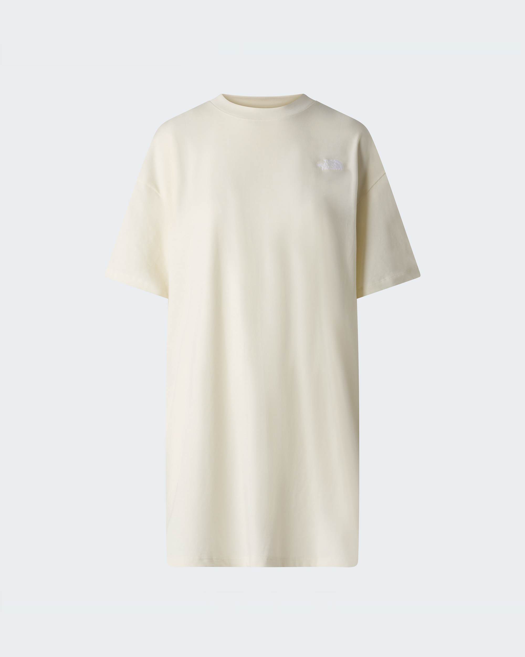 Womens Evolution Simple Dome TShirt Dress TNF White Dune ALT20