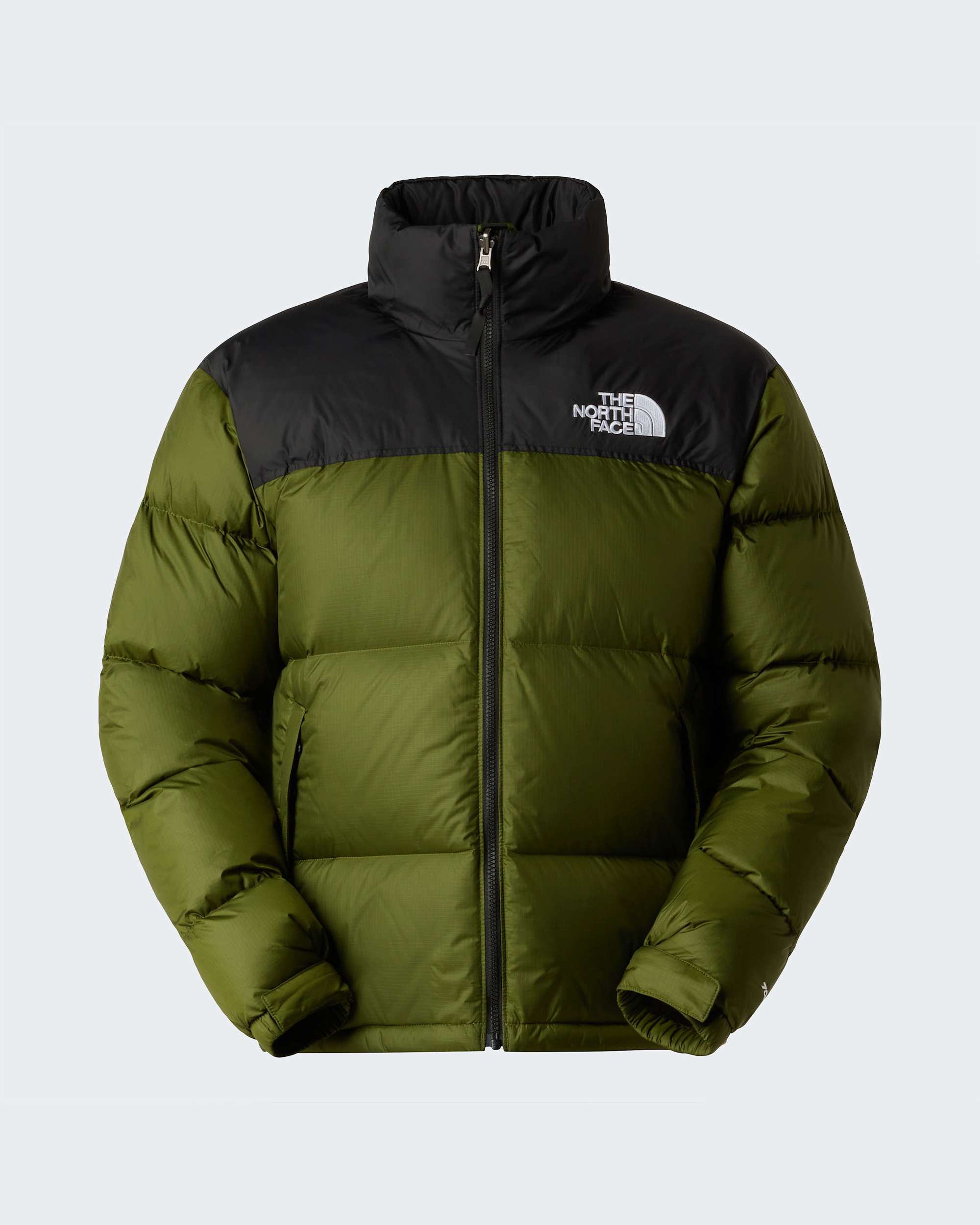 Mens 1996 Retro Nuptse Jacket TNF Woodland GreenTNF Black ALT20