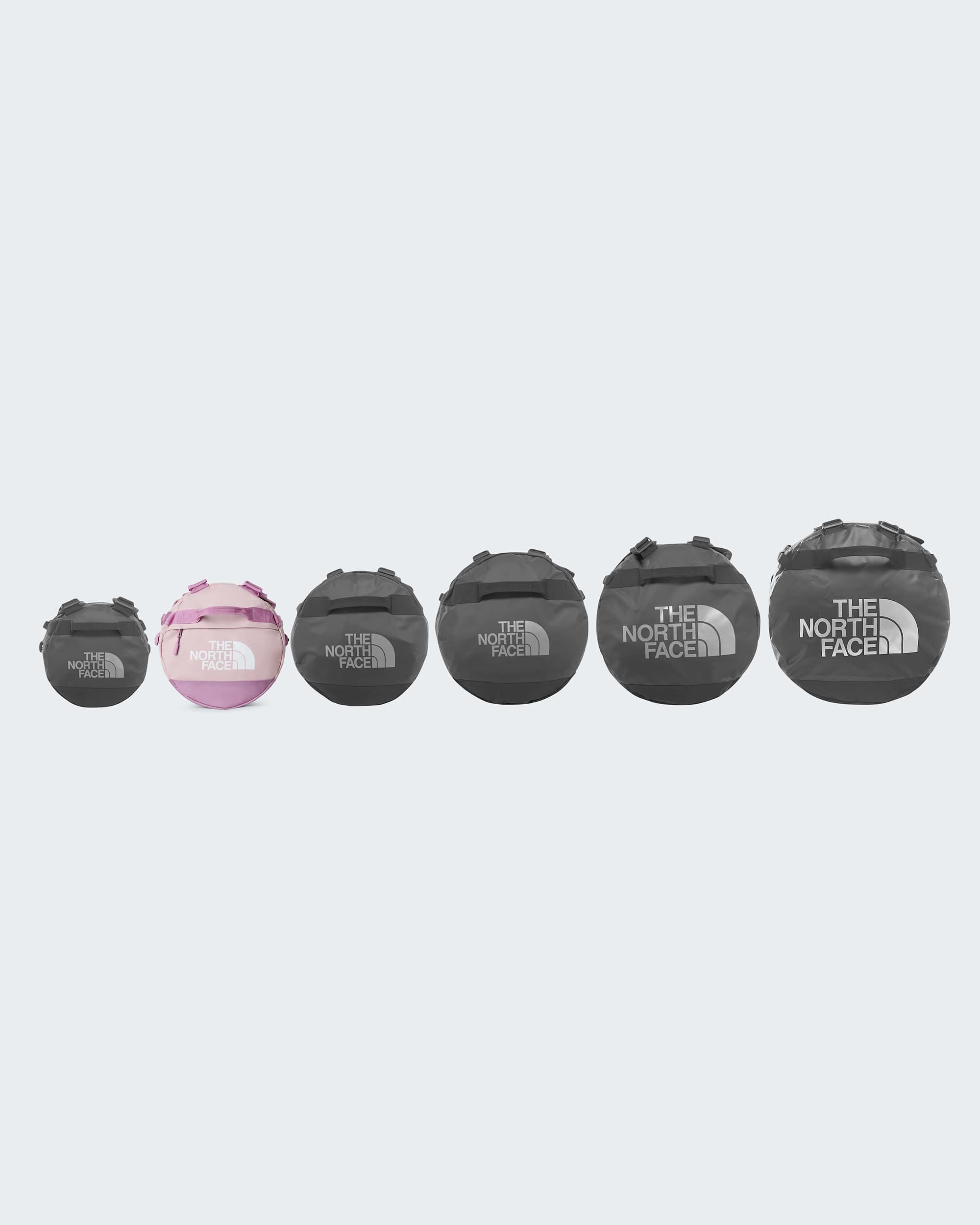 Bolsa de viaje Base Camp Duffel 50L  S TNF Metal PinkHushed Lavender ALT4