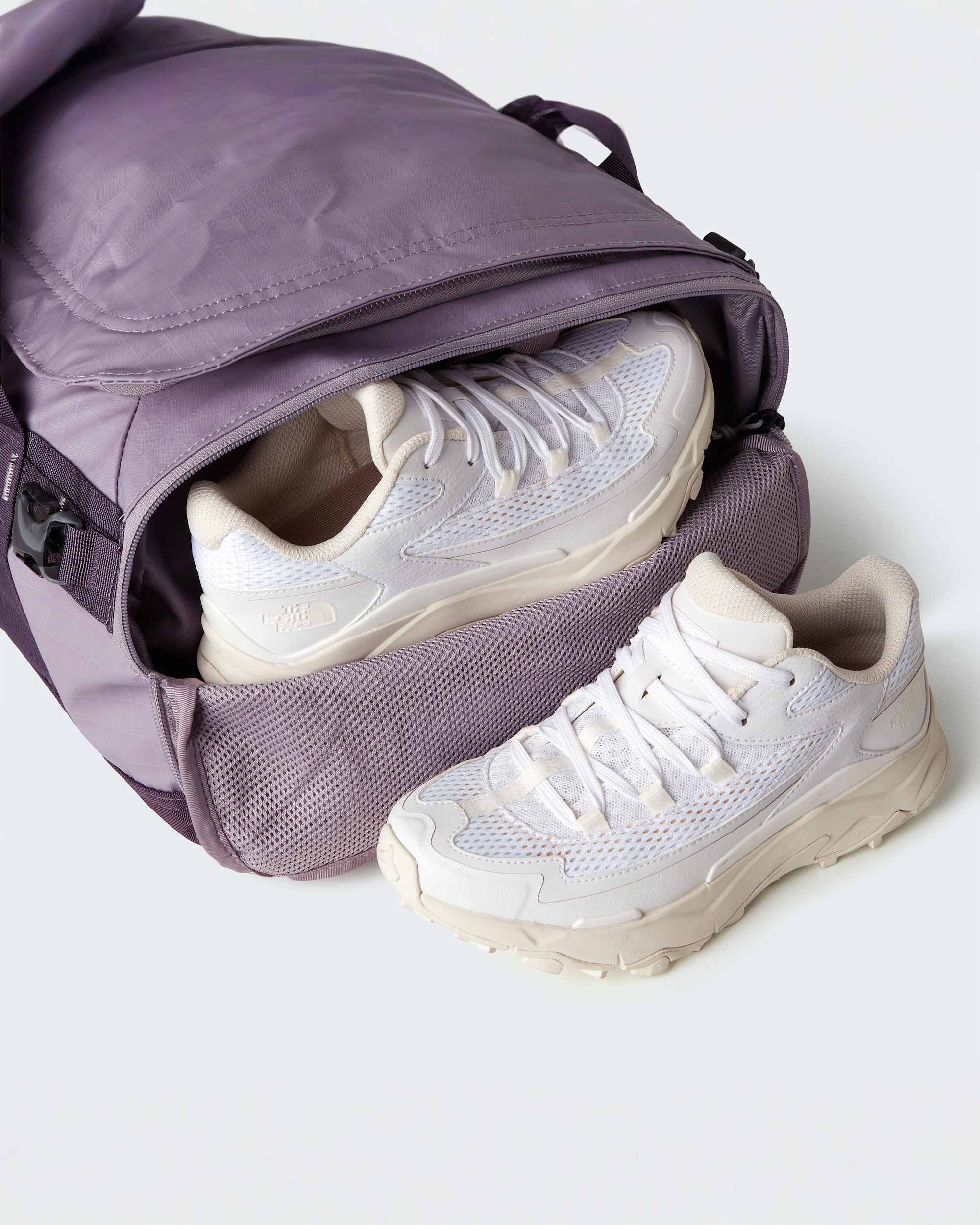 Bolsa de viaje Base Camp Duffle Voyager 42L TNF Transcendent GreyEndless DuskHigh Rise Grey ALT6