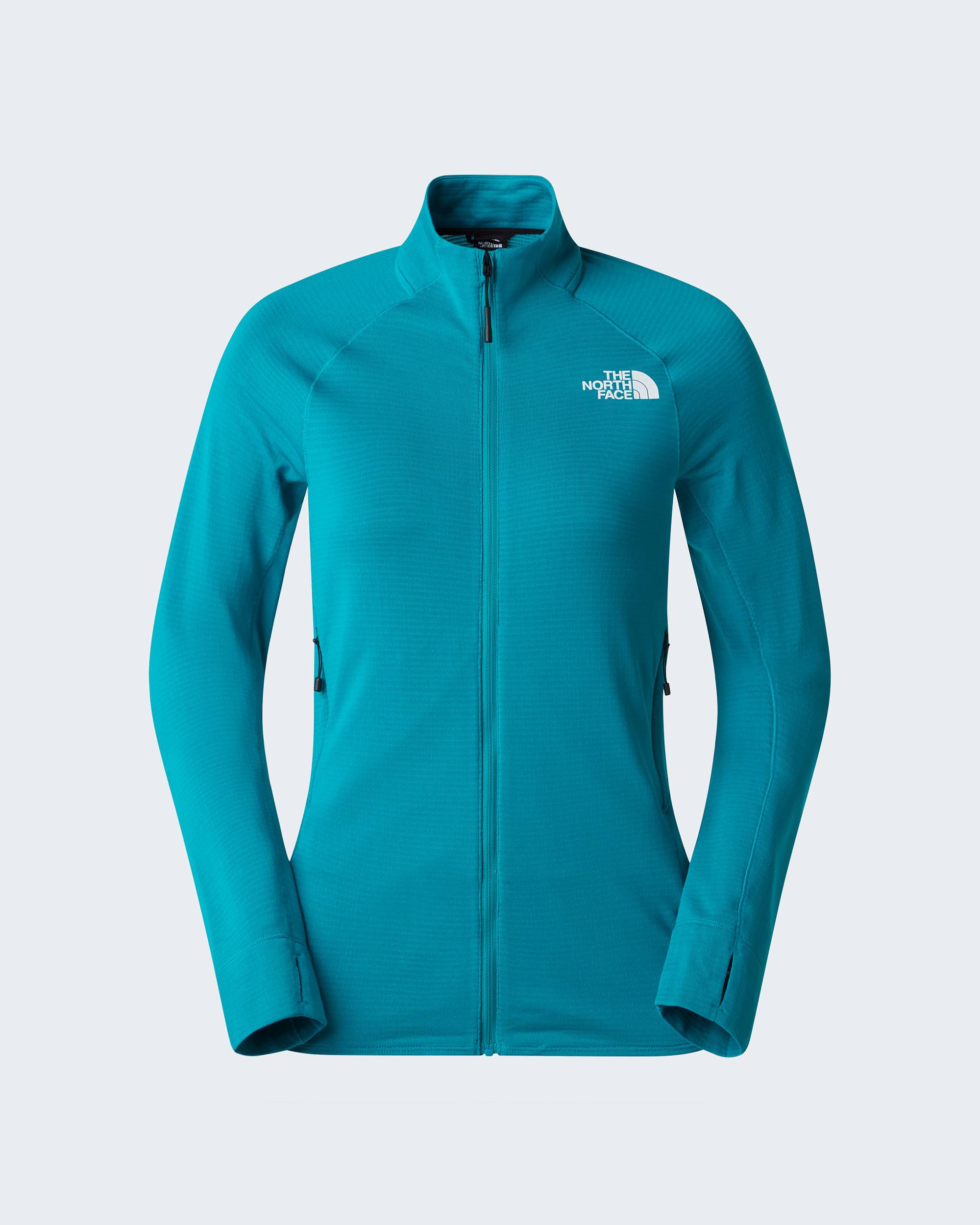 Giacca con cappuccio Bolt Polartec Power Grid da donna TNF ALT20