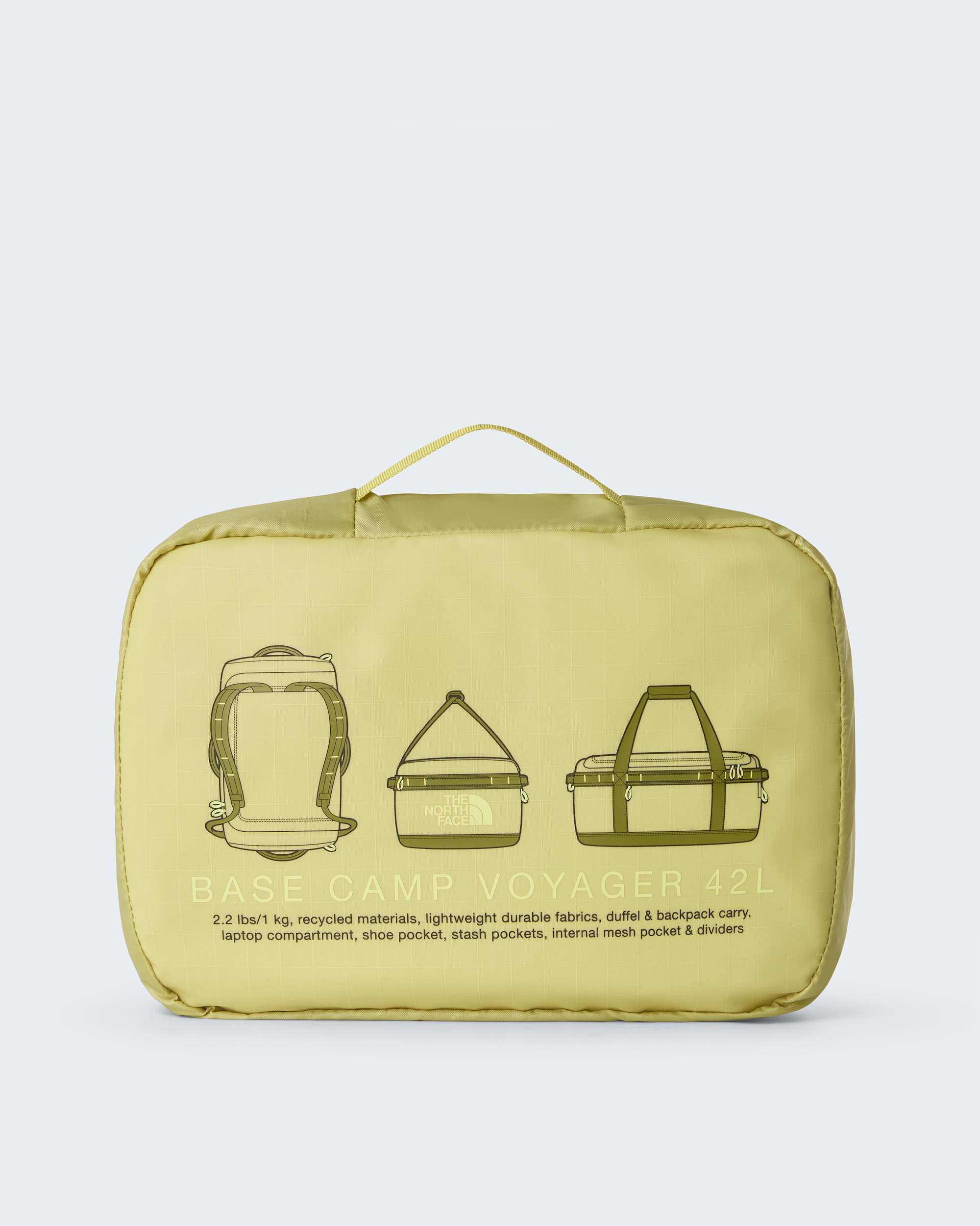 Torba podrna Base Camp Voyager 42l TNF PearCedarLemon Mist ALT5