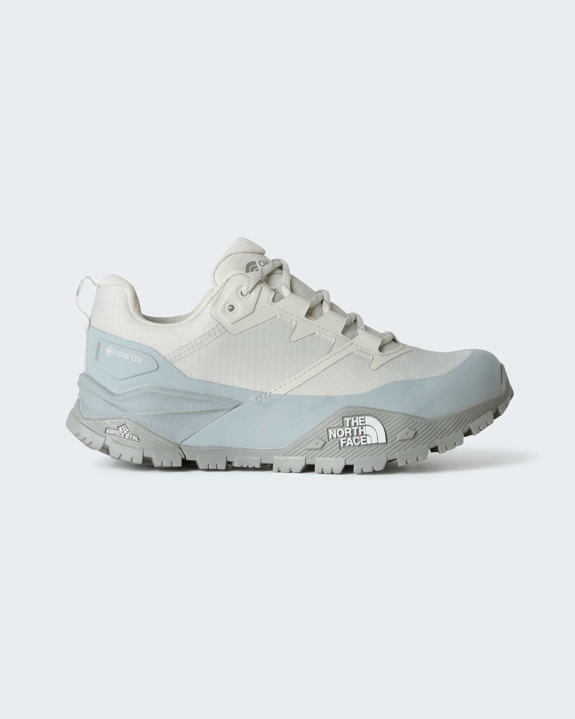 Womens Offtrail GORETEX Hiking Shoes TNF Glacier GrayFrost Grey HERO