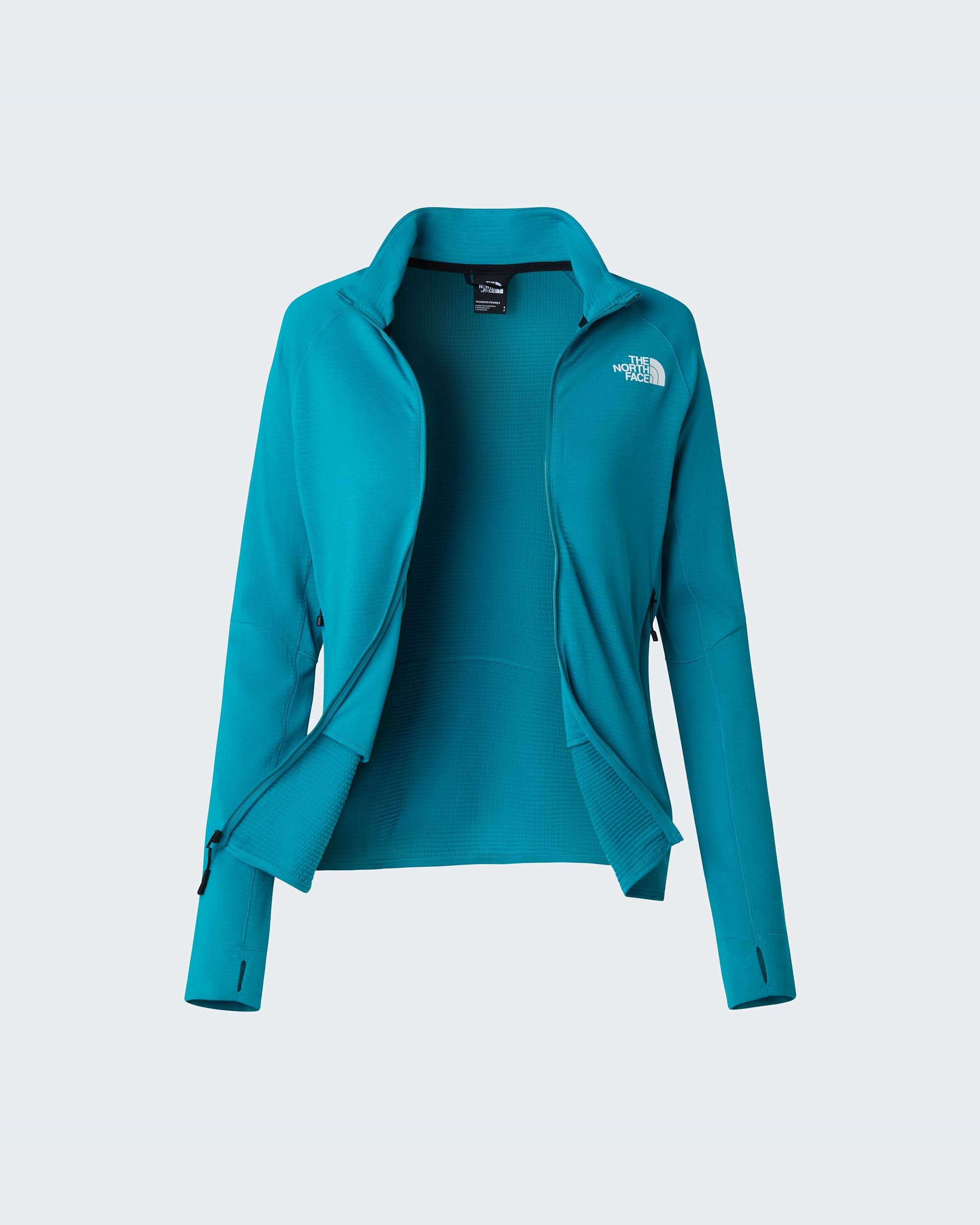 Giacca con cappuccio Bolt Polartec Power Grid da donna TNF ALT17