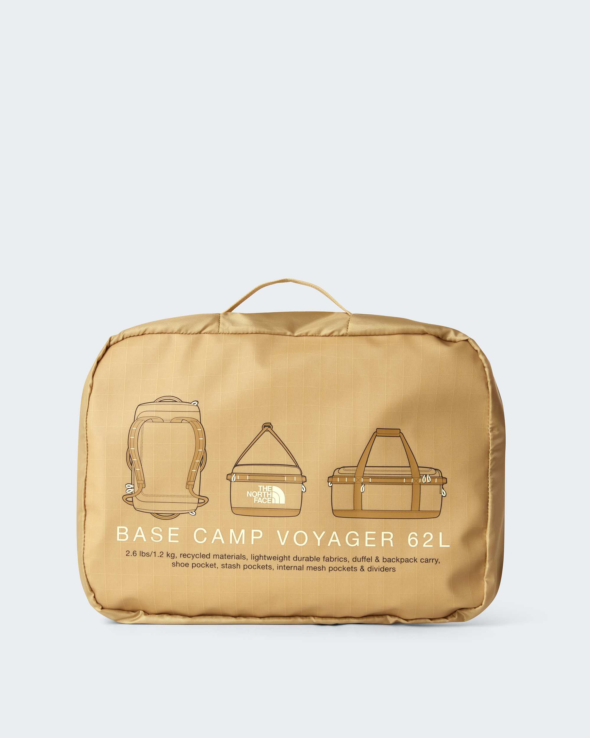 Base Camp Voyager Duffel 62L TNF ALT5