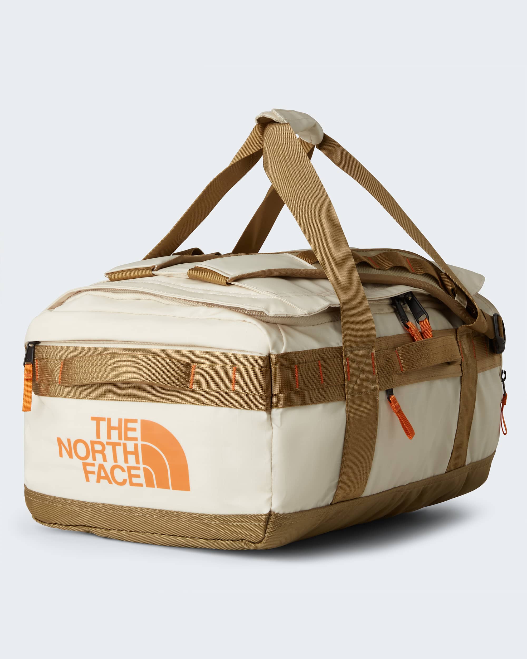 Bolsa de viaje Base Camp Duffle Voyager 42L TNF Desert StoneCedarDesert Rust HERO