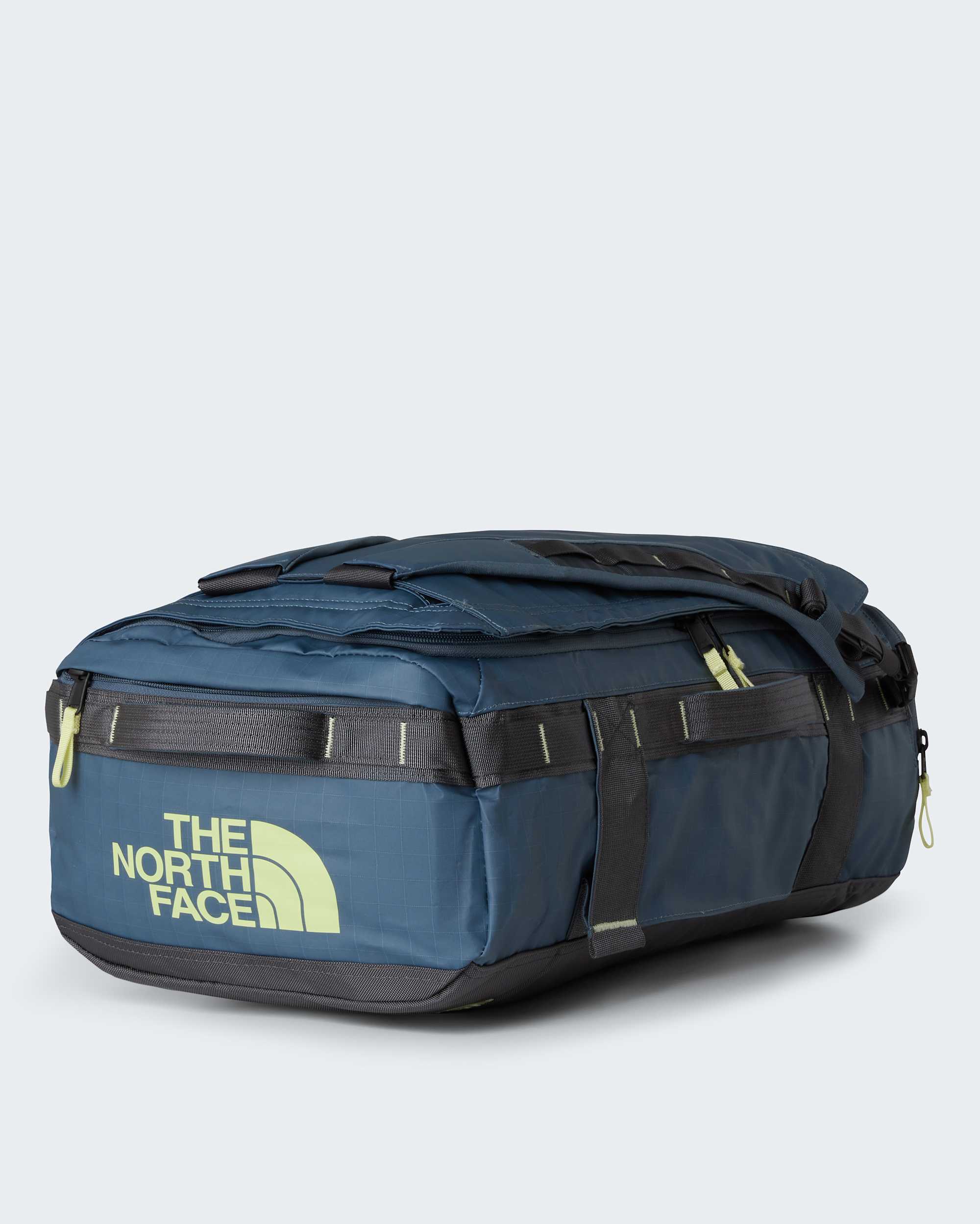 Bolsa de viaje Base Camp Duffel Voyager 32L TNF Granite GreyAnthracite GreyLemon Mist HERO