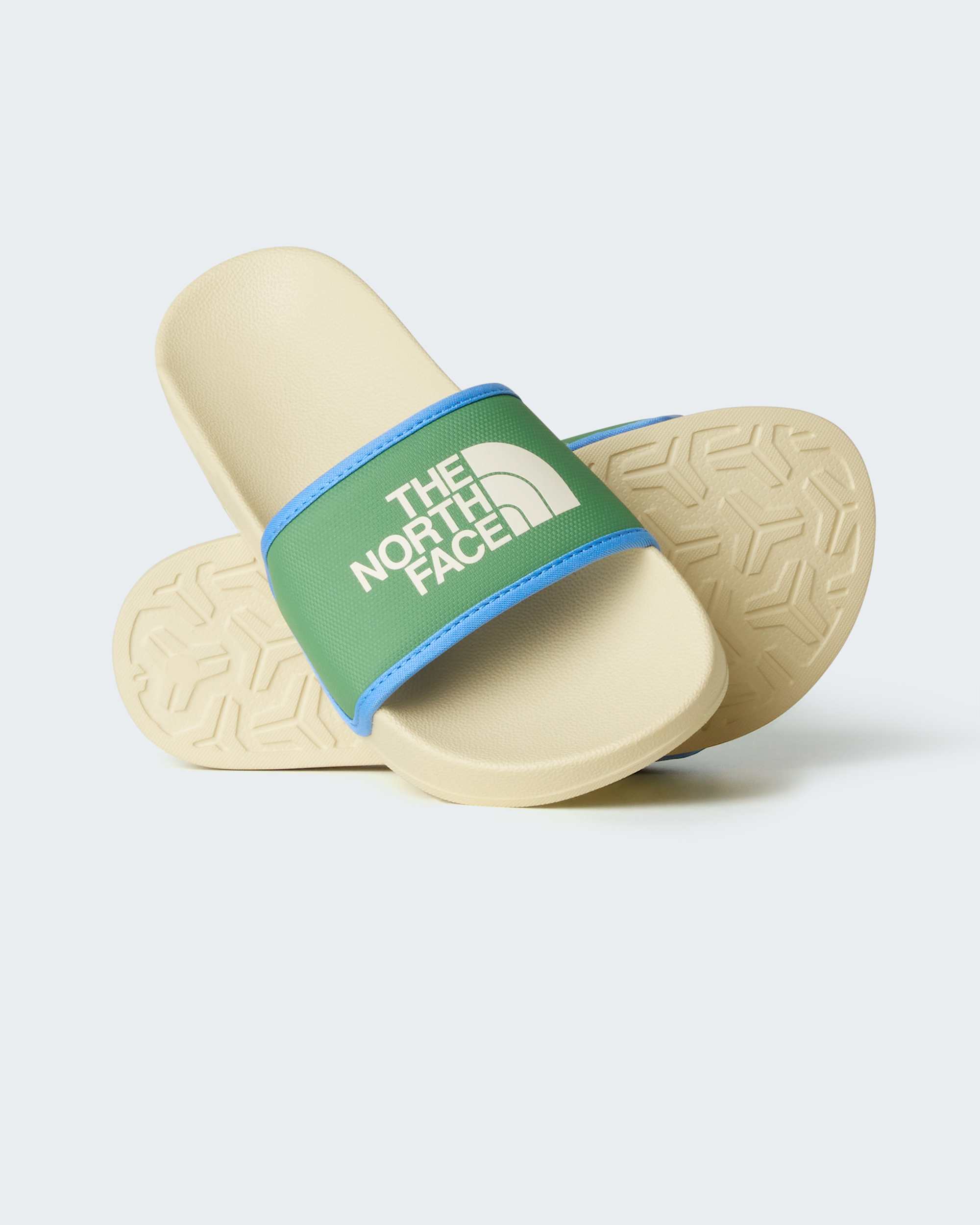 Base Camp IIIbadslippers voor tieners TNF Desert StoneDimmed Algae HERO