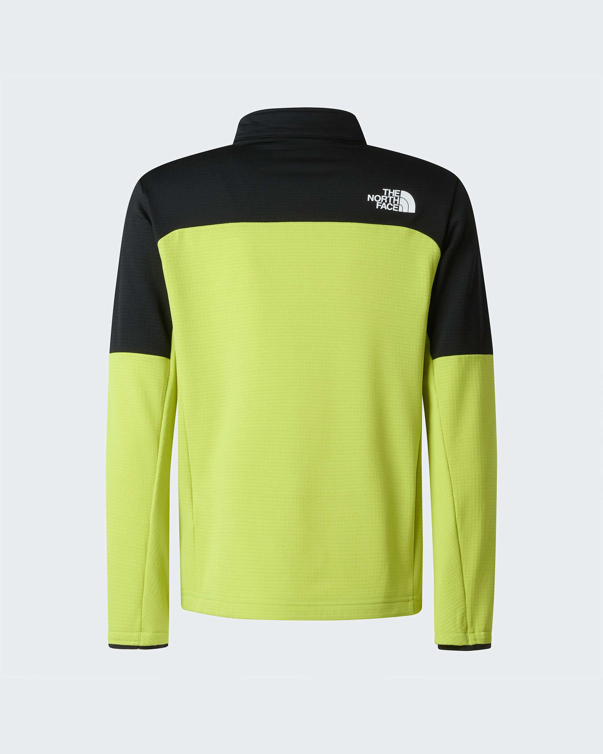 Hike MidlayerJacke mit durchgehendem RV fr Jugendliche TNF TNF BlackFizz Lime ALT21