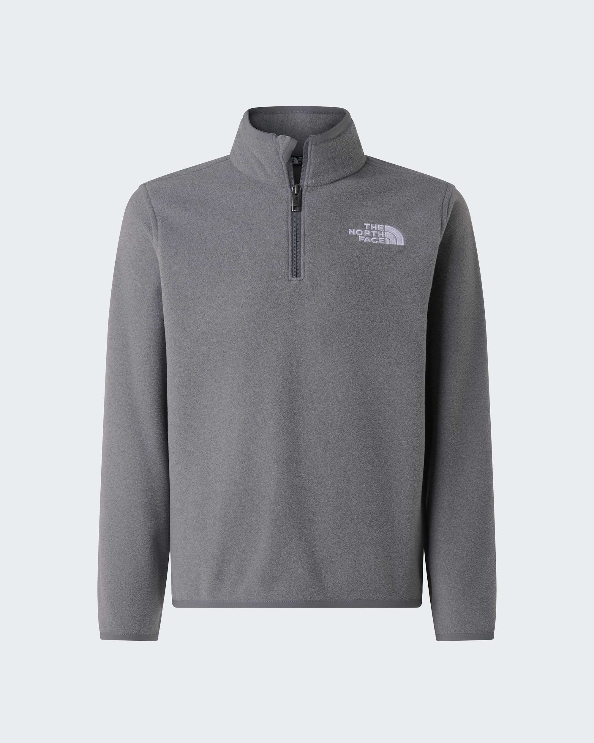 Glacier Fleece mit 14langem RV fr Jugendliche TNF TNF Mid Grey Heather ALT20