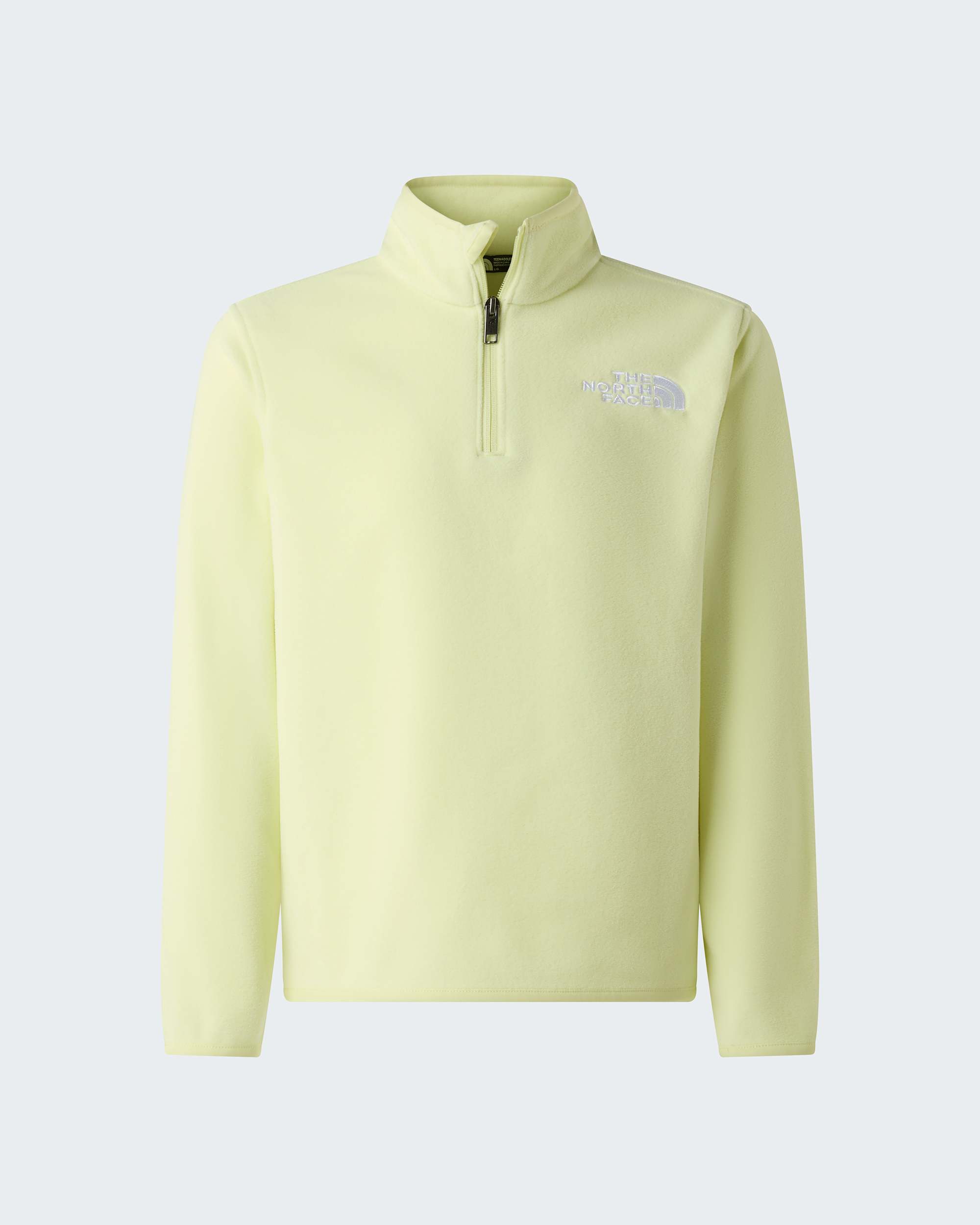 Glacier Fleece mit 14langem RV fr Jugendliche TNF Lemon Mist ALT20