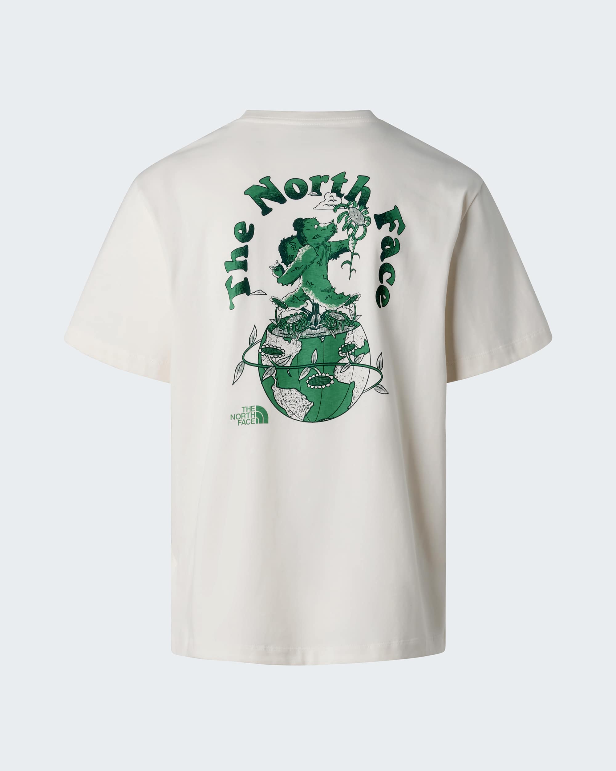 Retro Earth Relaxed Graphic Tshirt voor heren TNF ALT21