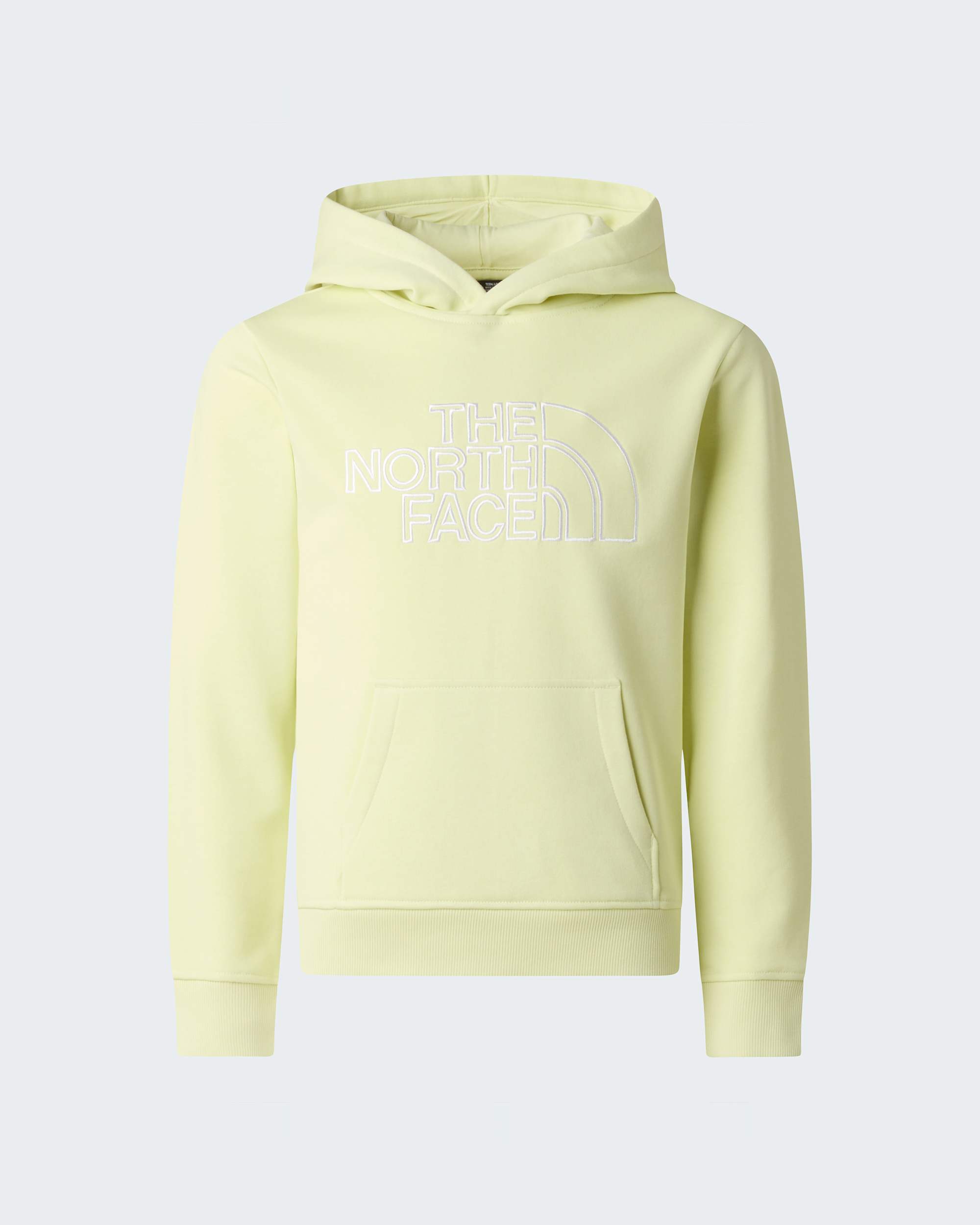 Drew Peak Light Regularhoodie voor tieners TNF Lemon Mist ALT20