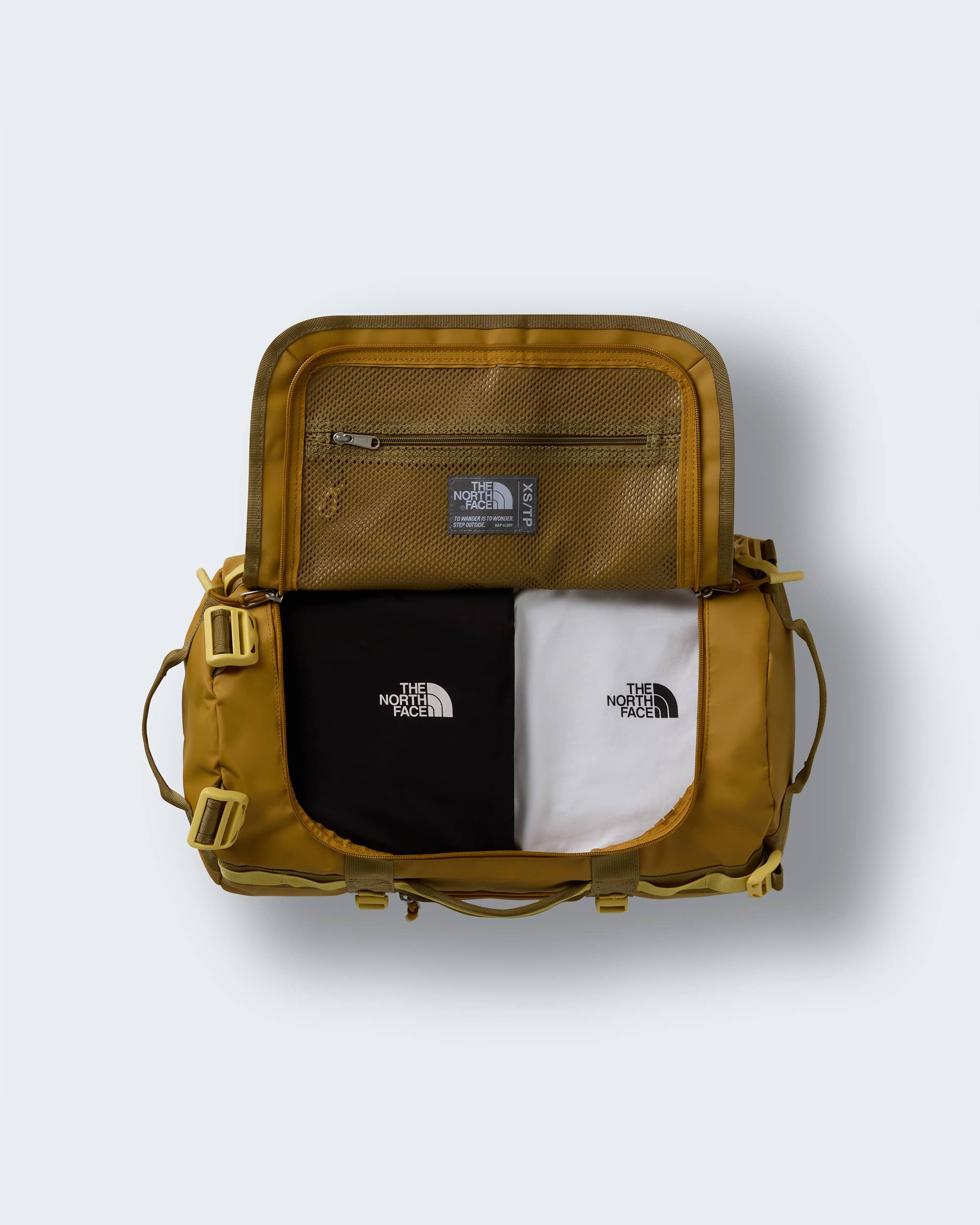 Sac duffel Base Camp 31L  XS TNF Golden TanCedarHoneyed Sand ALT2
