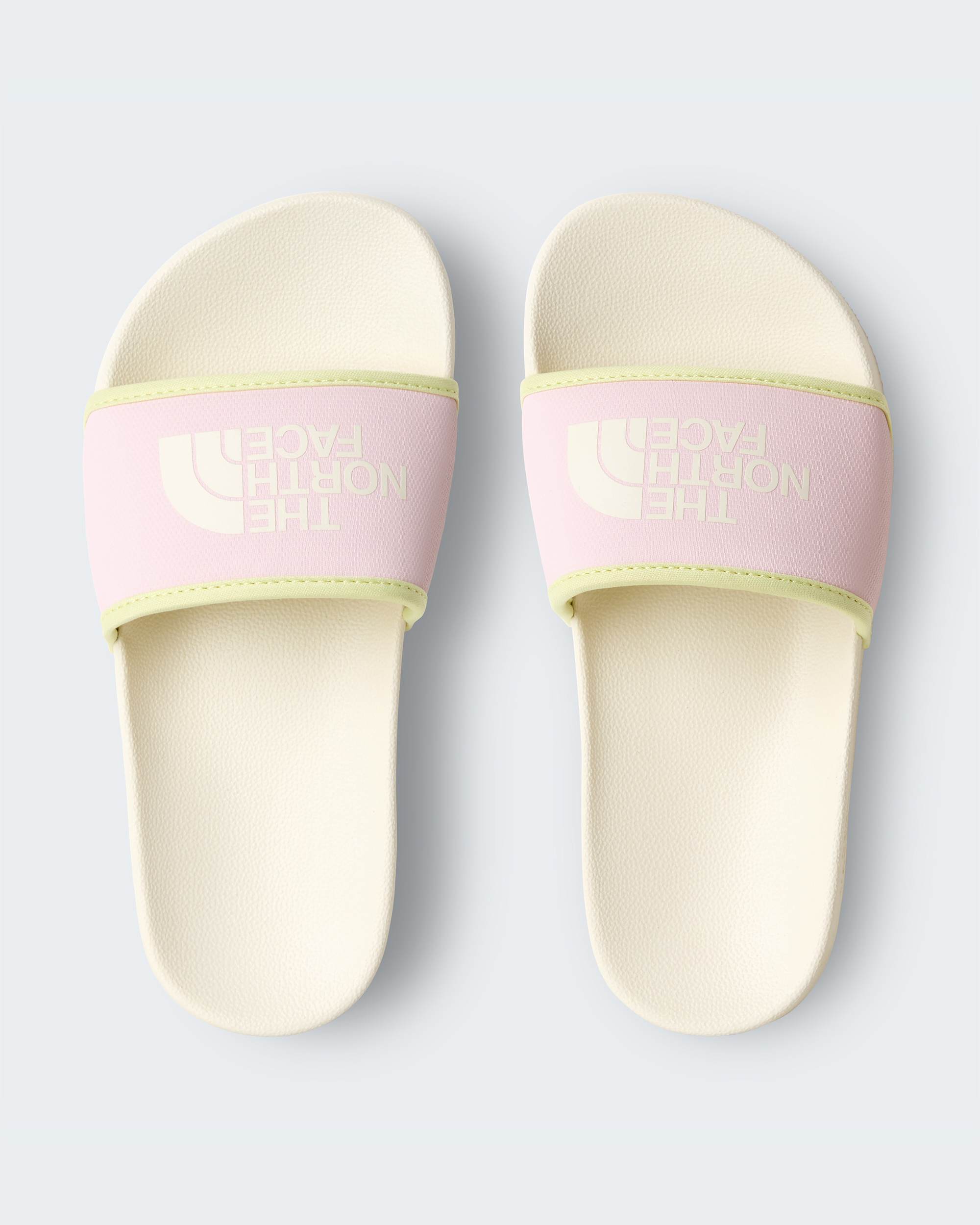 Base Camp Slides III pour enfant TNF White DunePale Blossom ALT1