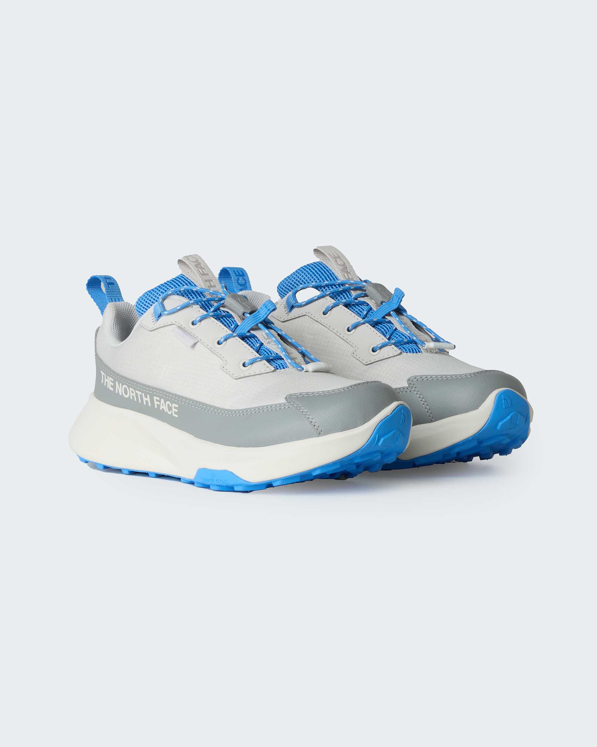 Teens Fastpack II Waterproof Hiking Shoes TNF Glacier GrayMarina Blue ALT8