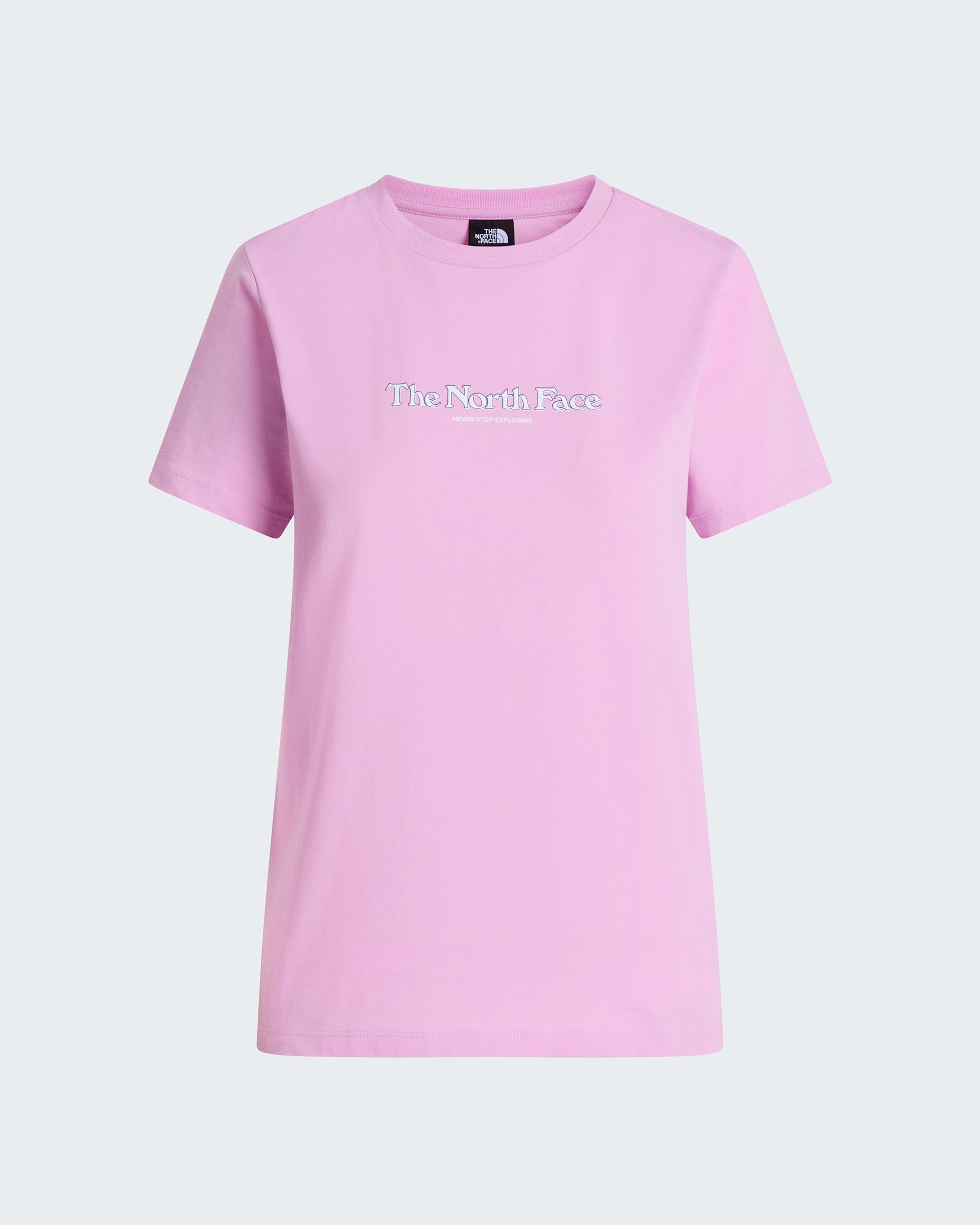 Tshirt coupe standard graphique Lowercase pour femme TNF HERO