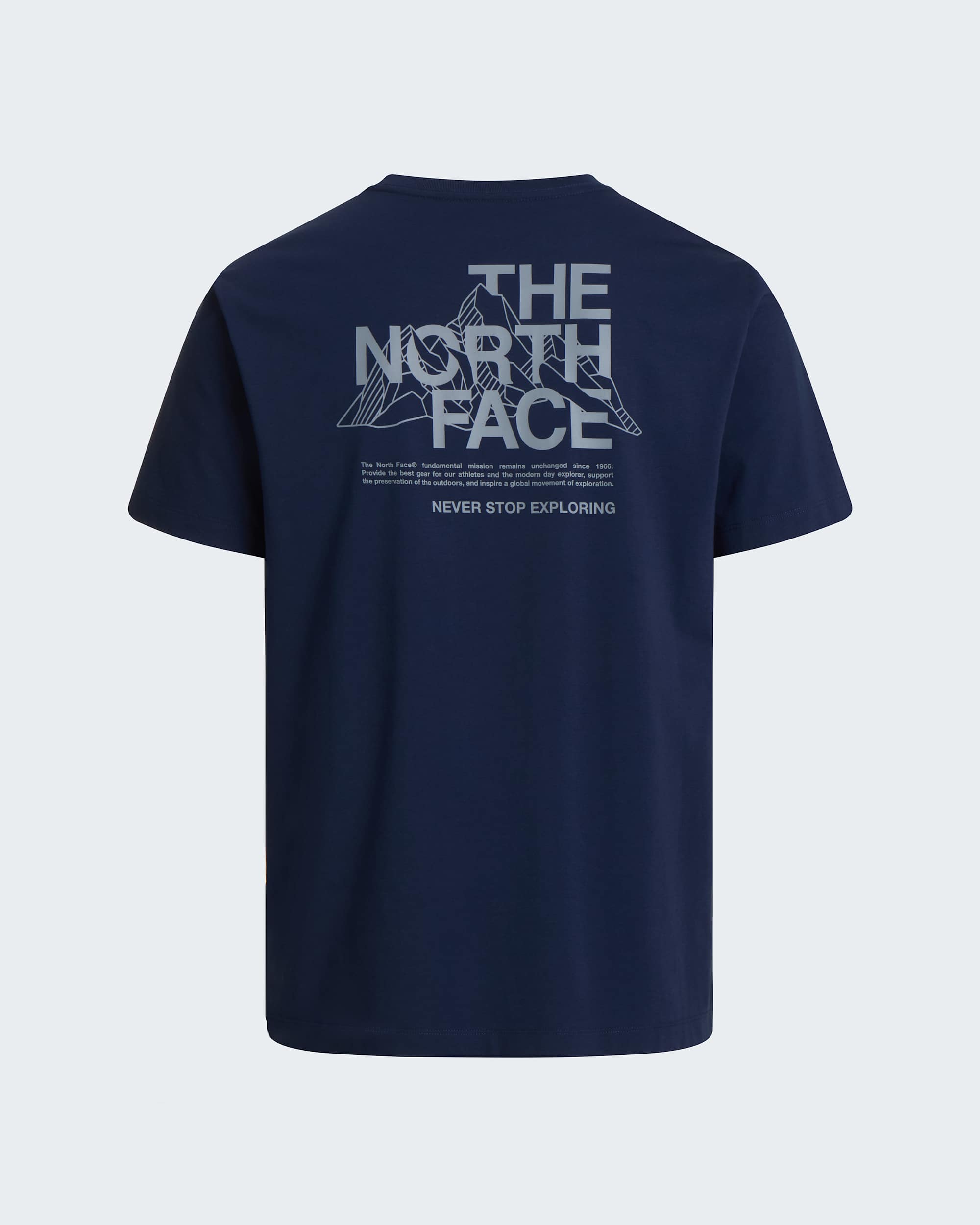 Mens Mountain Sketch Regular Graphic TShirt TNF ALT21