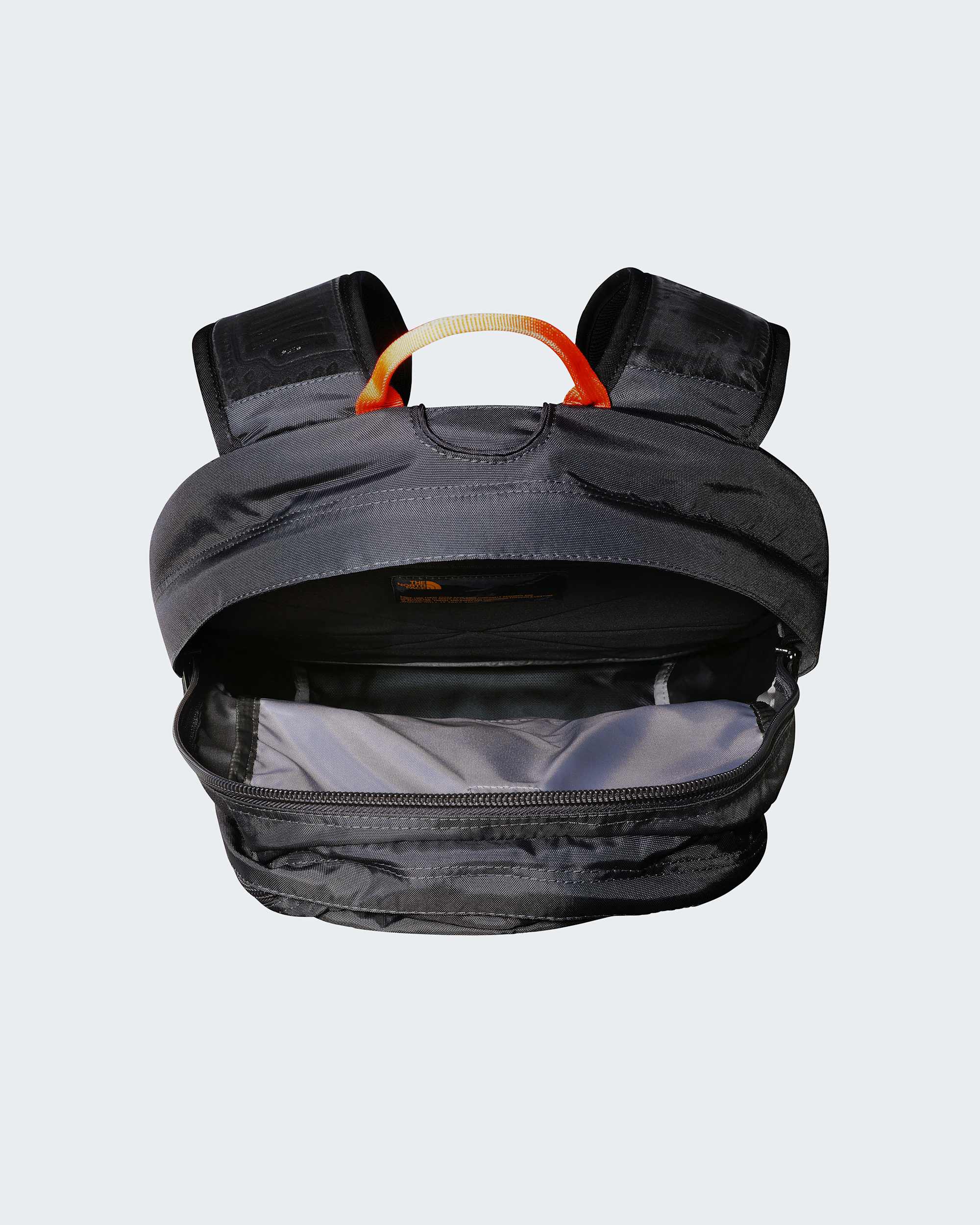 Mochila Borealis Classic TNF Asphalt GreyRetro OrangeNPF ALT4