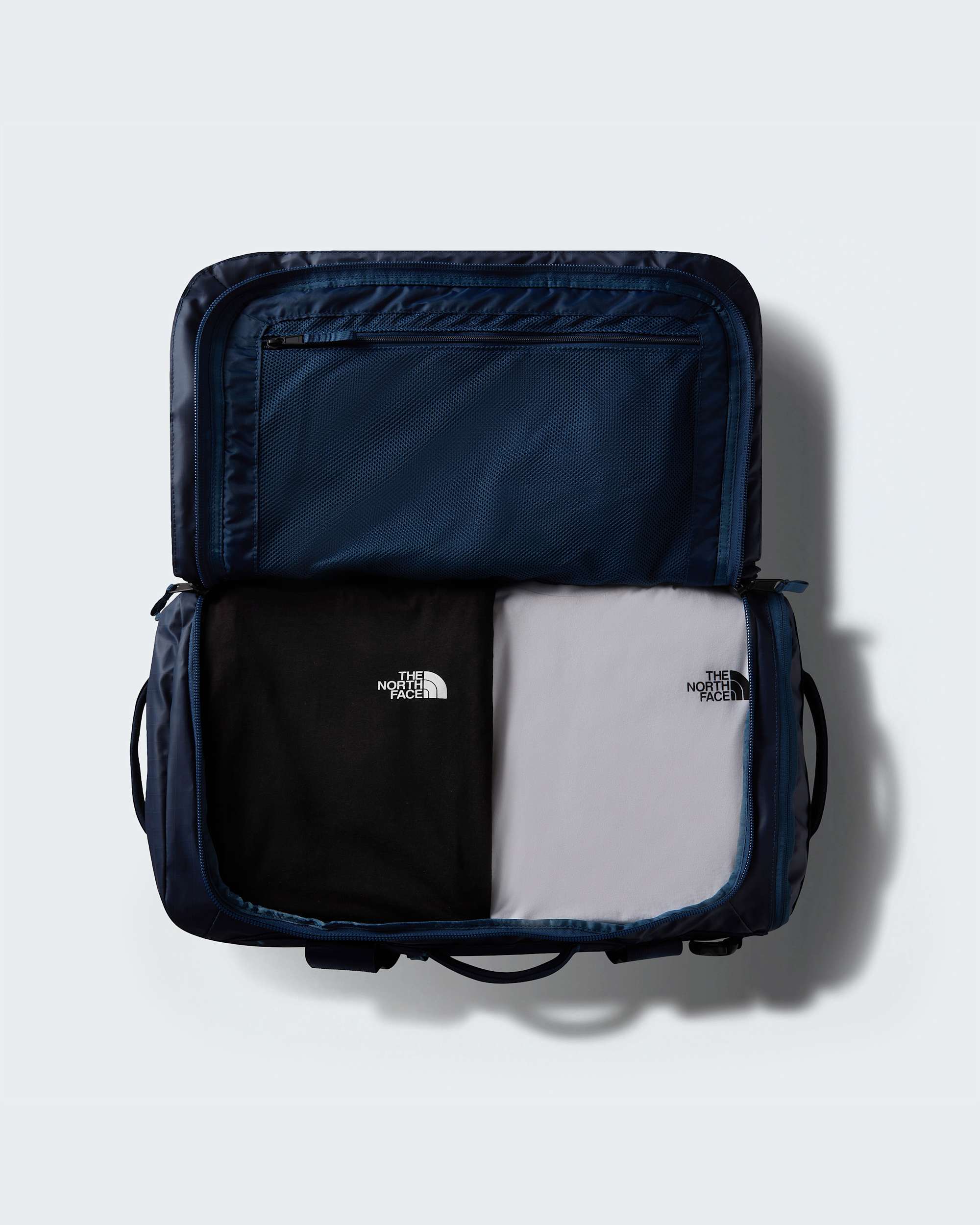 Bolsa de viaje Base Camp Duffle Voyager 42L TNF Shady BlueSummit Navy ALT2