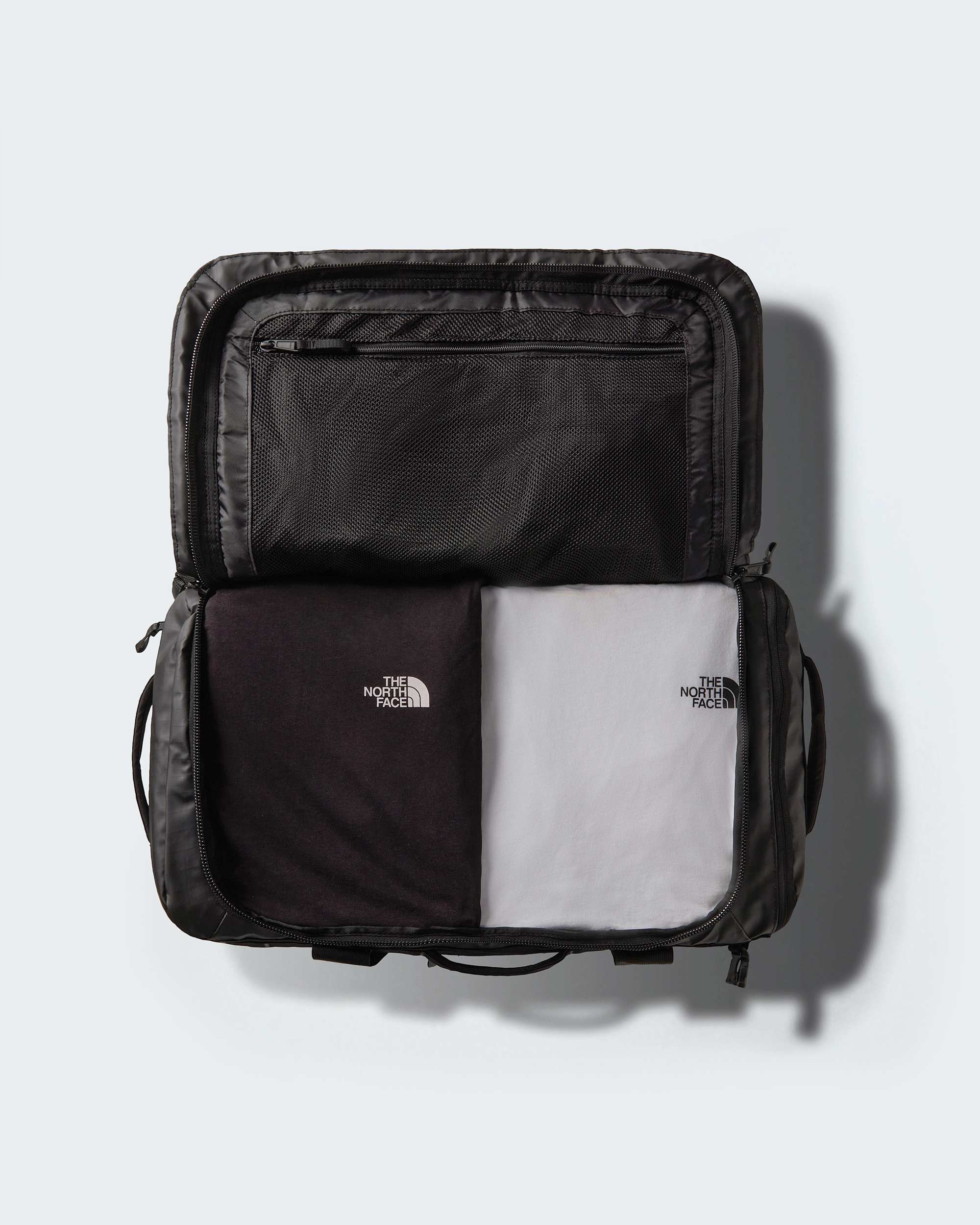 Bolsa de viaje Base Camp Duffle Voyager 42L TNF TNF BlackAsphalt Grey ALT2