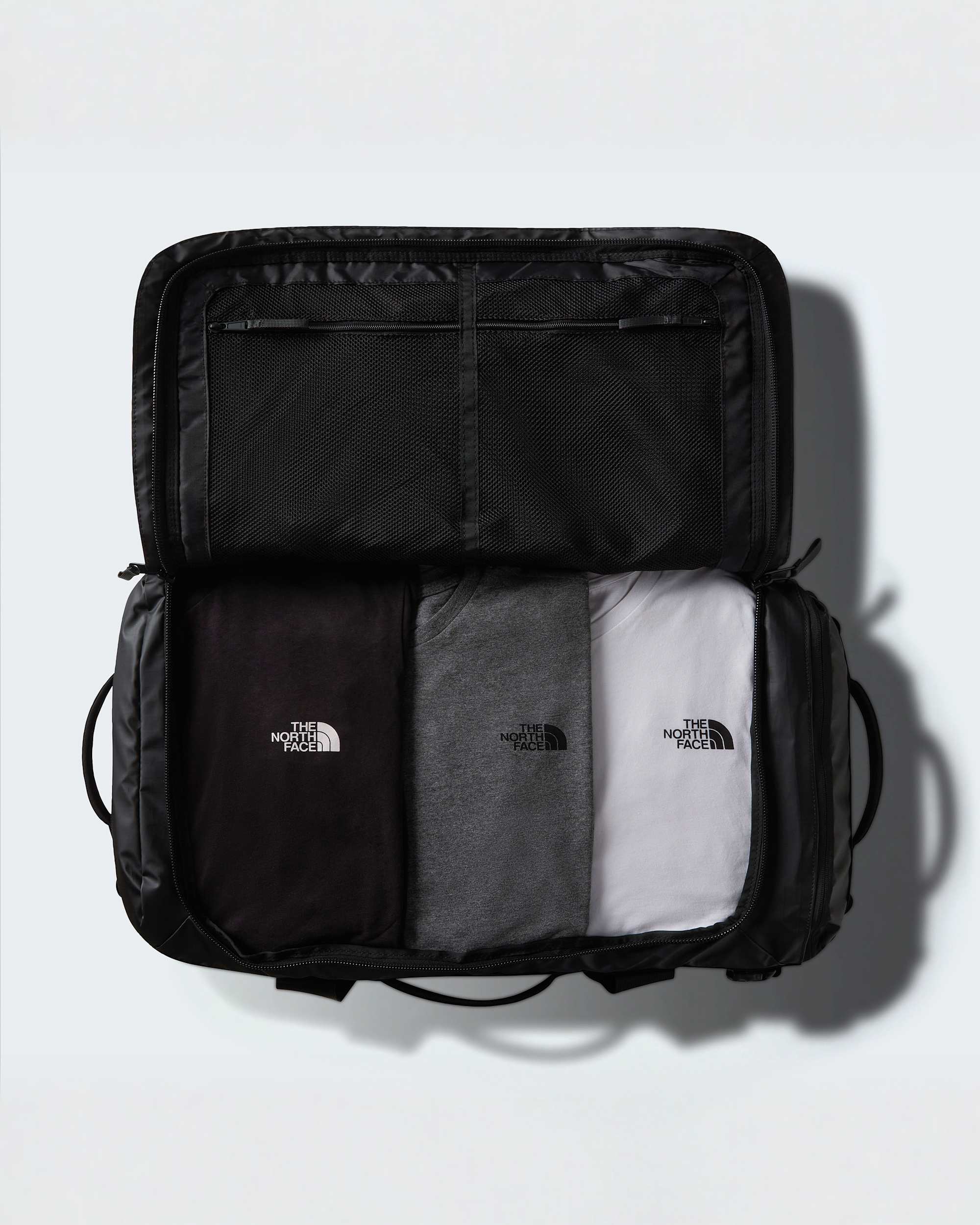 Sac de voyage Base Camp Duffel 62  L TNF TNF BlackAsphalt Grey ALT2