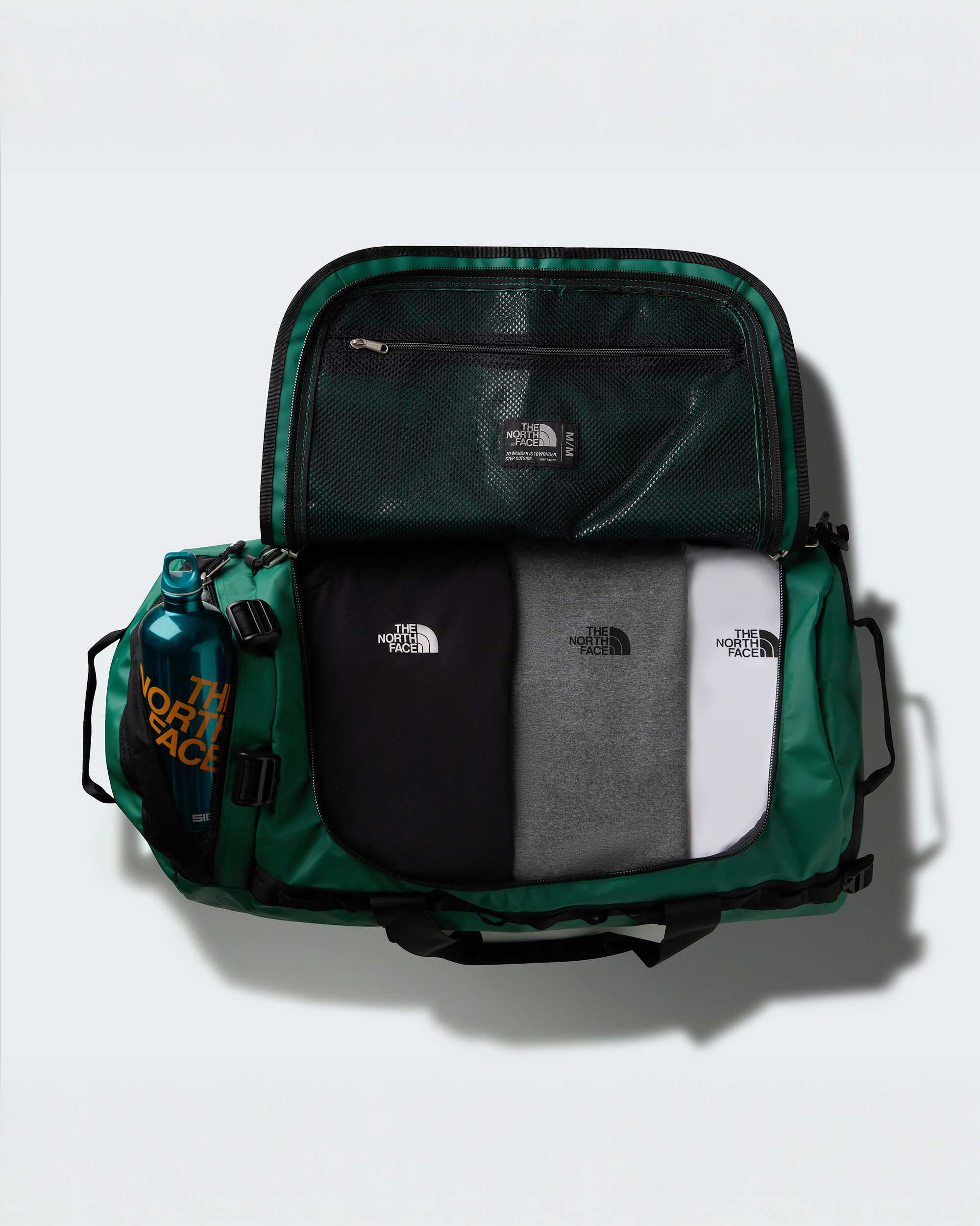 Sac duffel Base Camp 71L  M TNF EvergreenTNF Black ALT2