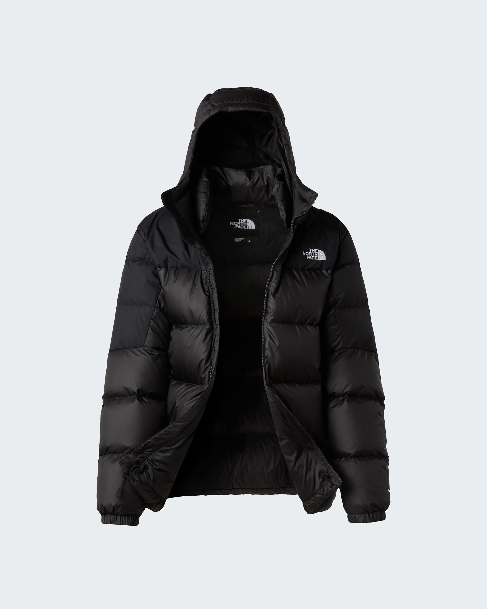 Chaqueta de plumn con capucha Diablo 20 para hombre TNF TNF Black HeatherTNF BlackRecycled Down ALT17
