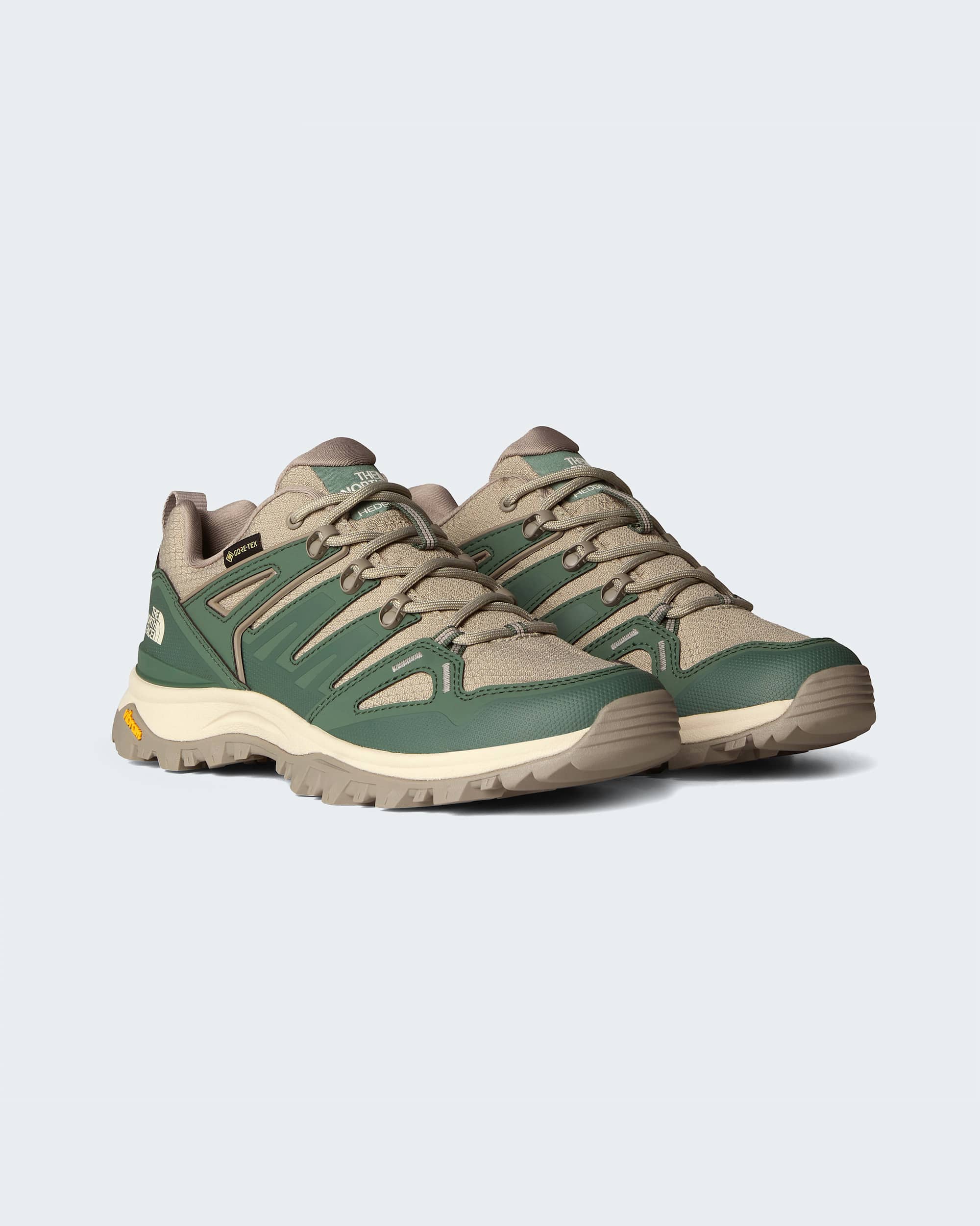 Womens Hedgehog GORETEX Hiking Shoes TNF Duck GreenClay Green ALT8