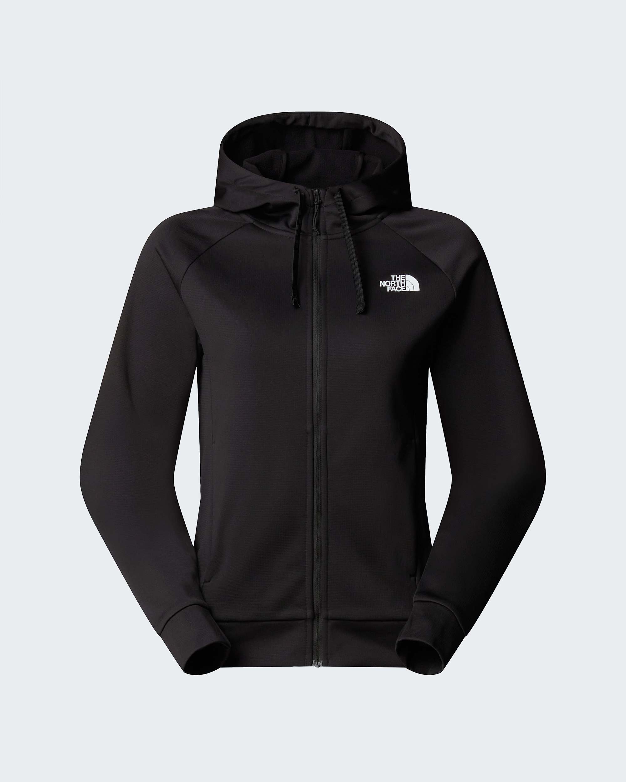 Reaxion 20hoodie met volledige rits voor dames TNF ALT20