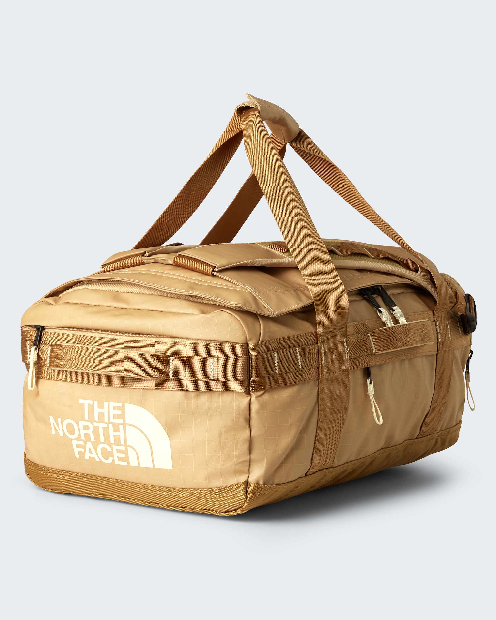Bolsa de viaje Base Camp Duffle Voyager 42L TNF Khaki StoneUtility BrownDesert Stone HERO