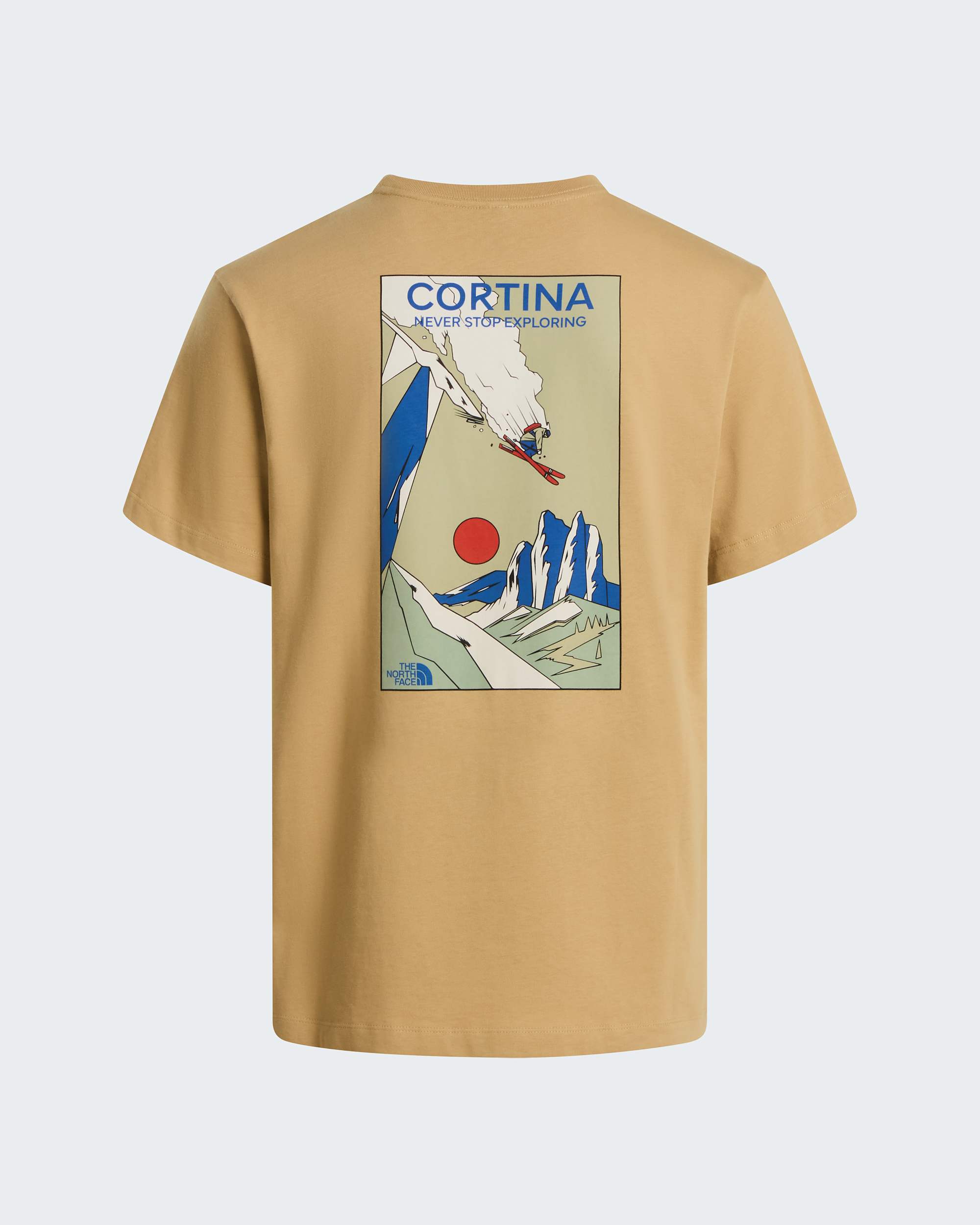 Tshirt Mountain Celebration Regular con grafica unisex TNF HERO