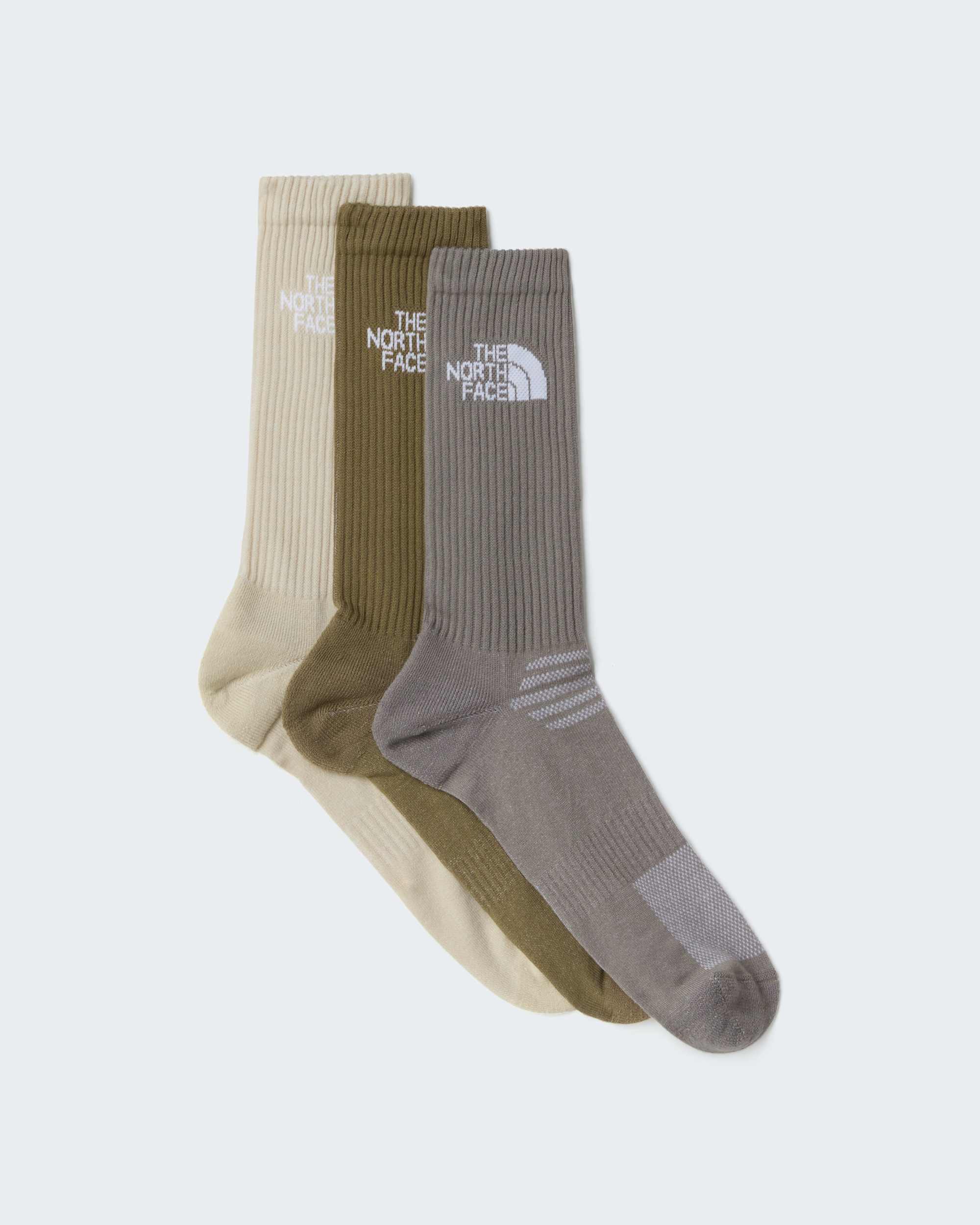Chaussettes mimollets avec amorti Multi Sport TNF Stone SlabDesert StoneCedar HERO