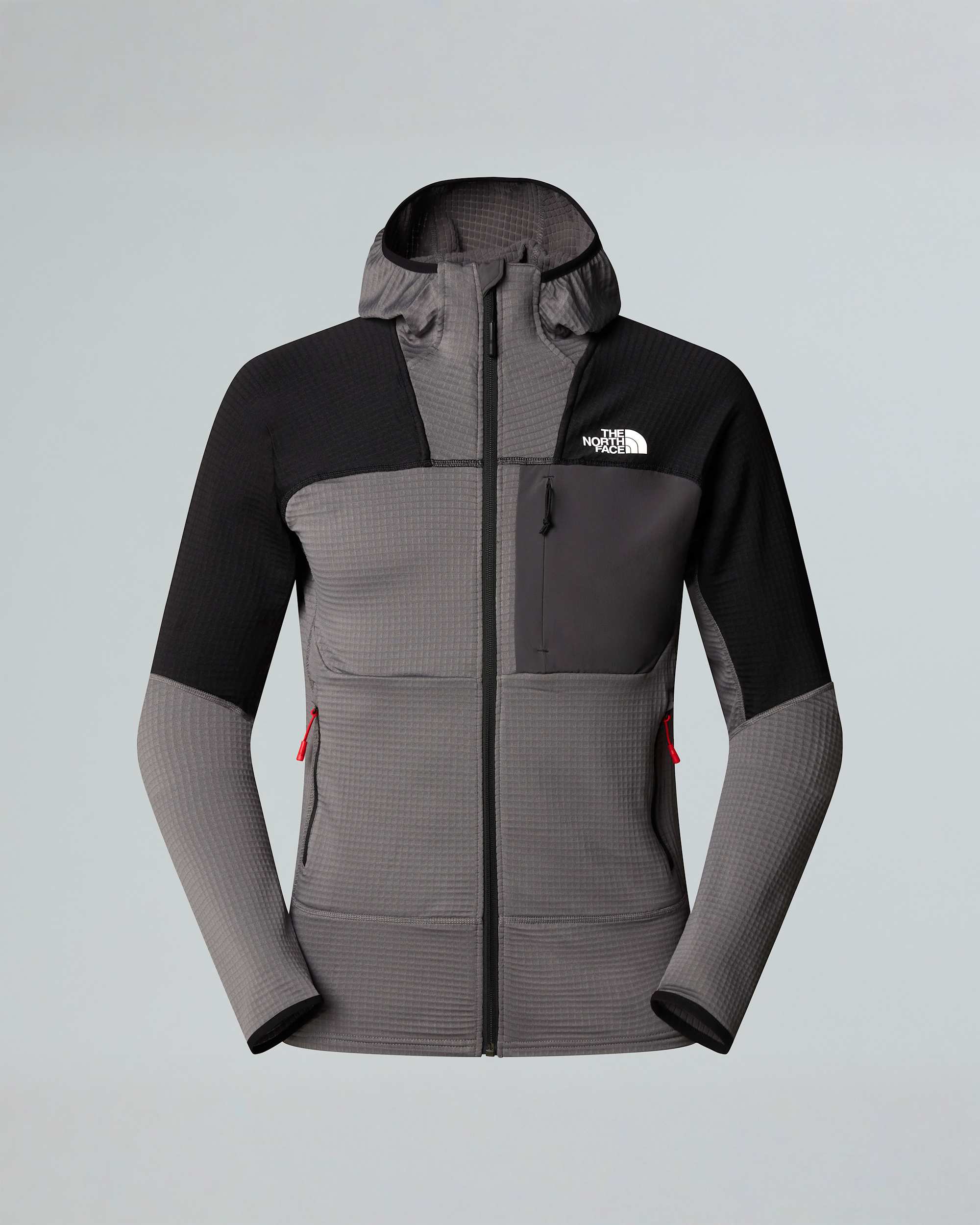 Mens Stormgap Power Grid Hooded Jacket TNF HERO