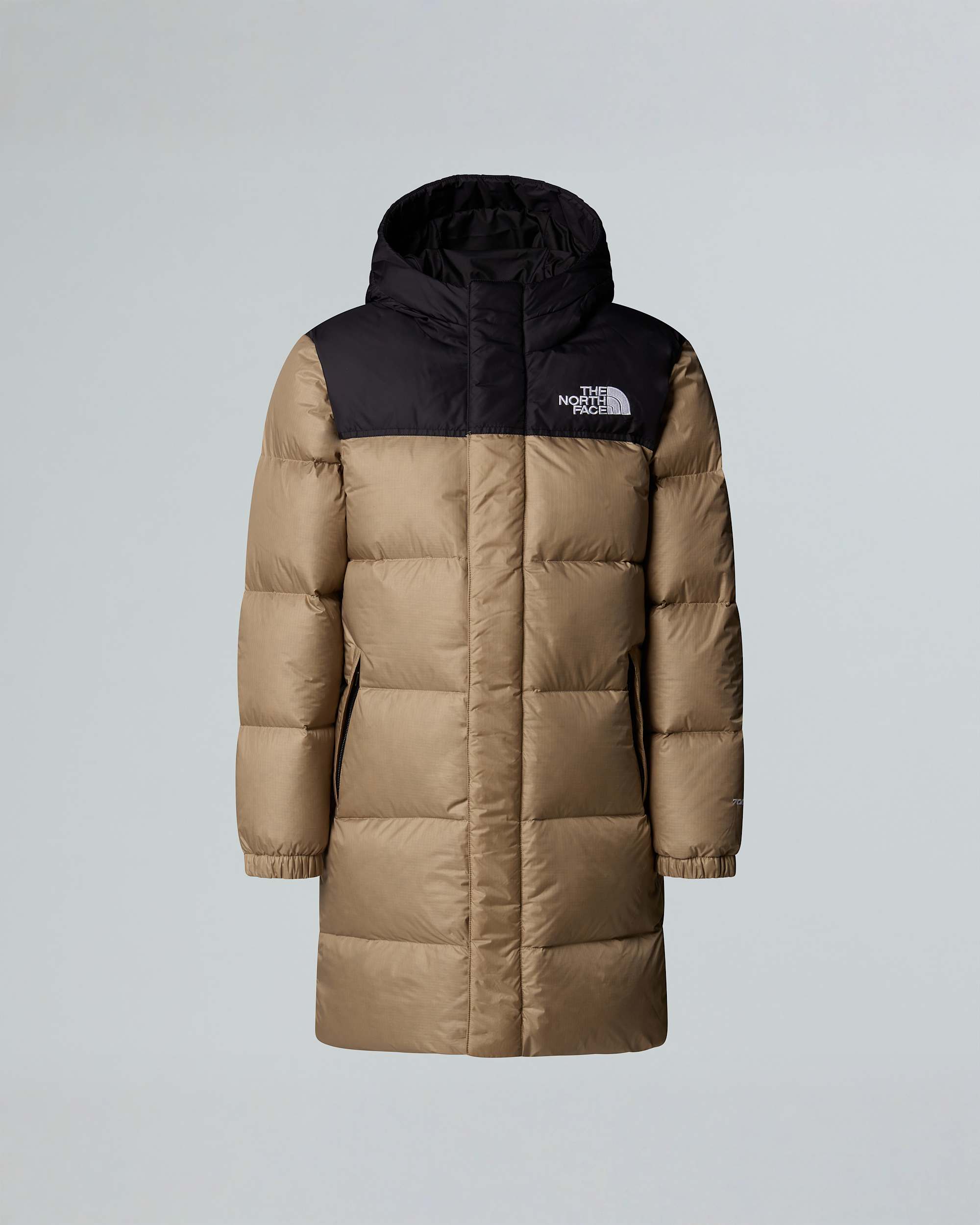 Parka longue Nuptse pour enfant TNF HERO