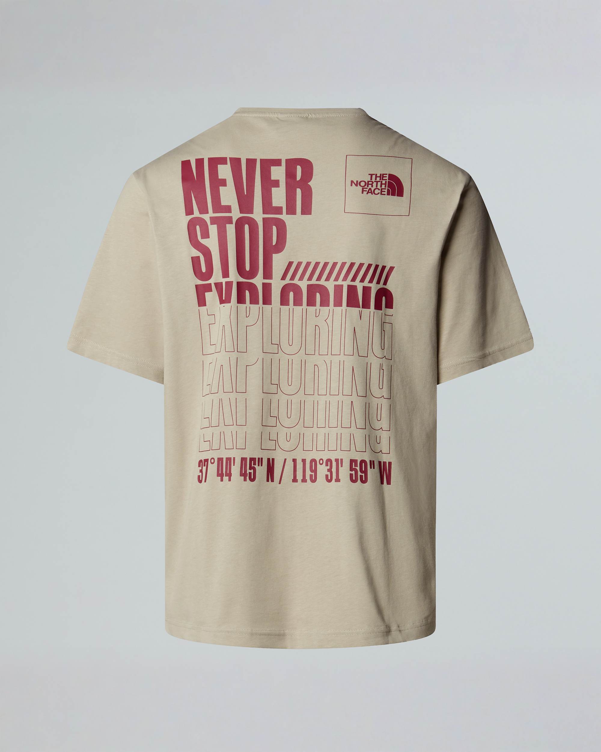 Mens Coordinates TShirt TNF ALT1