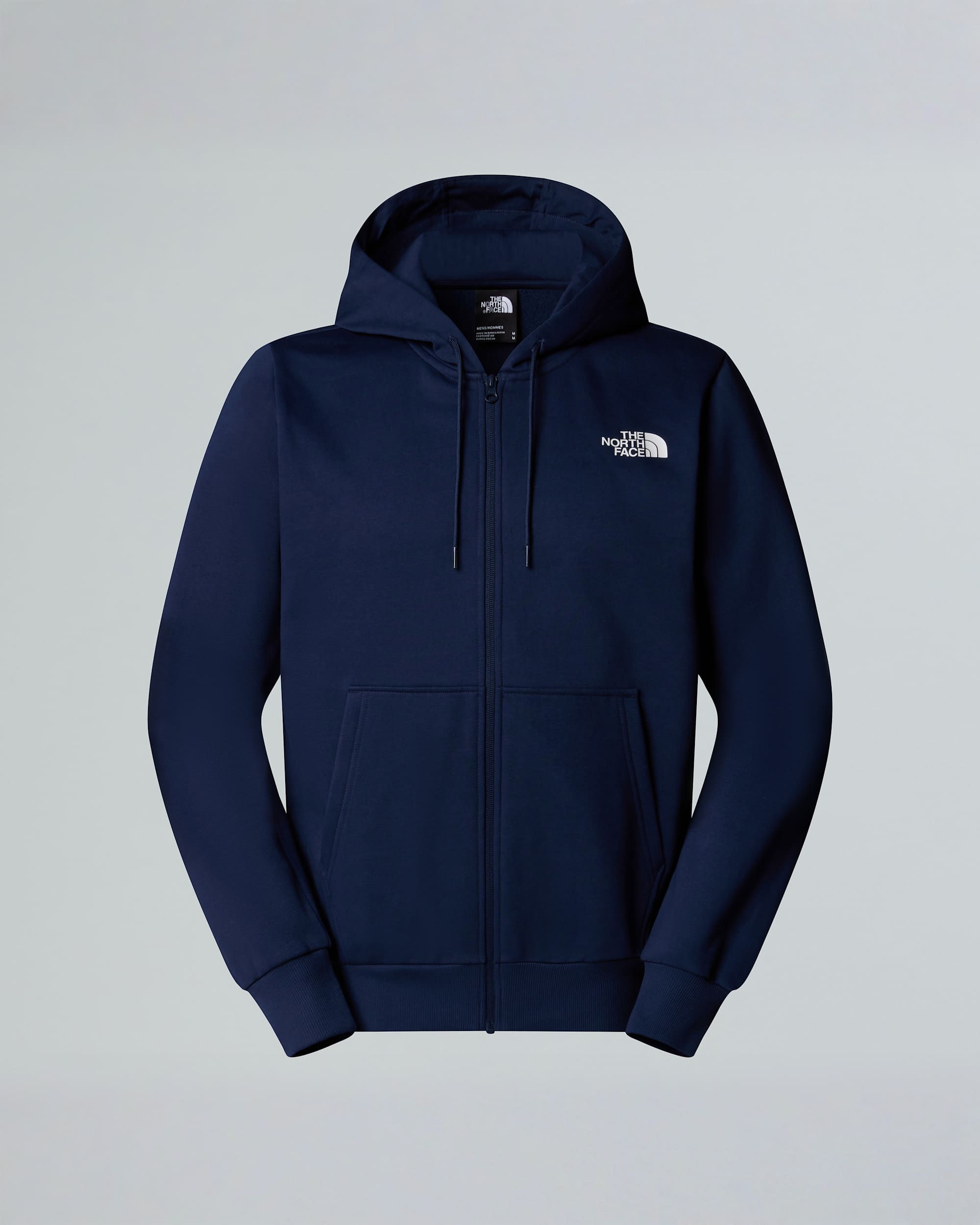 Mens Simple Dome FullZip Hoodie TNF HERO