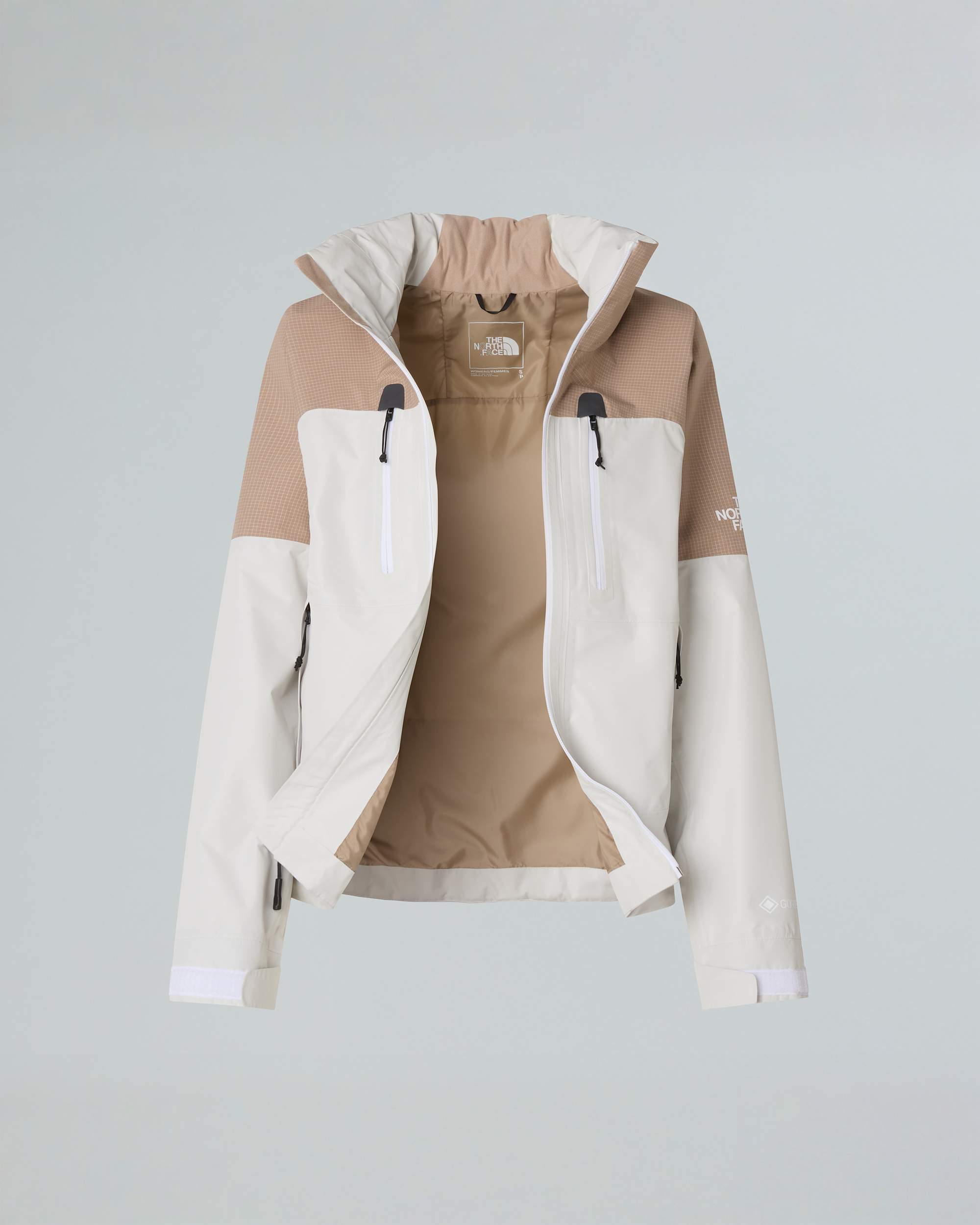 Hike Devils Thumb GORETEX Jacket W TNF White DuneMushroom Grey ALT23