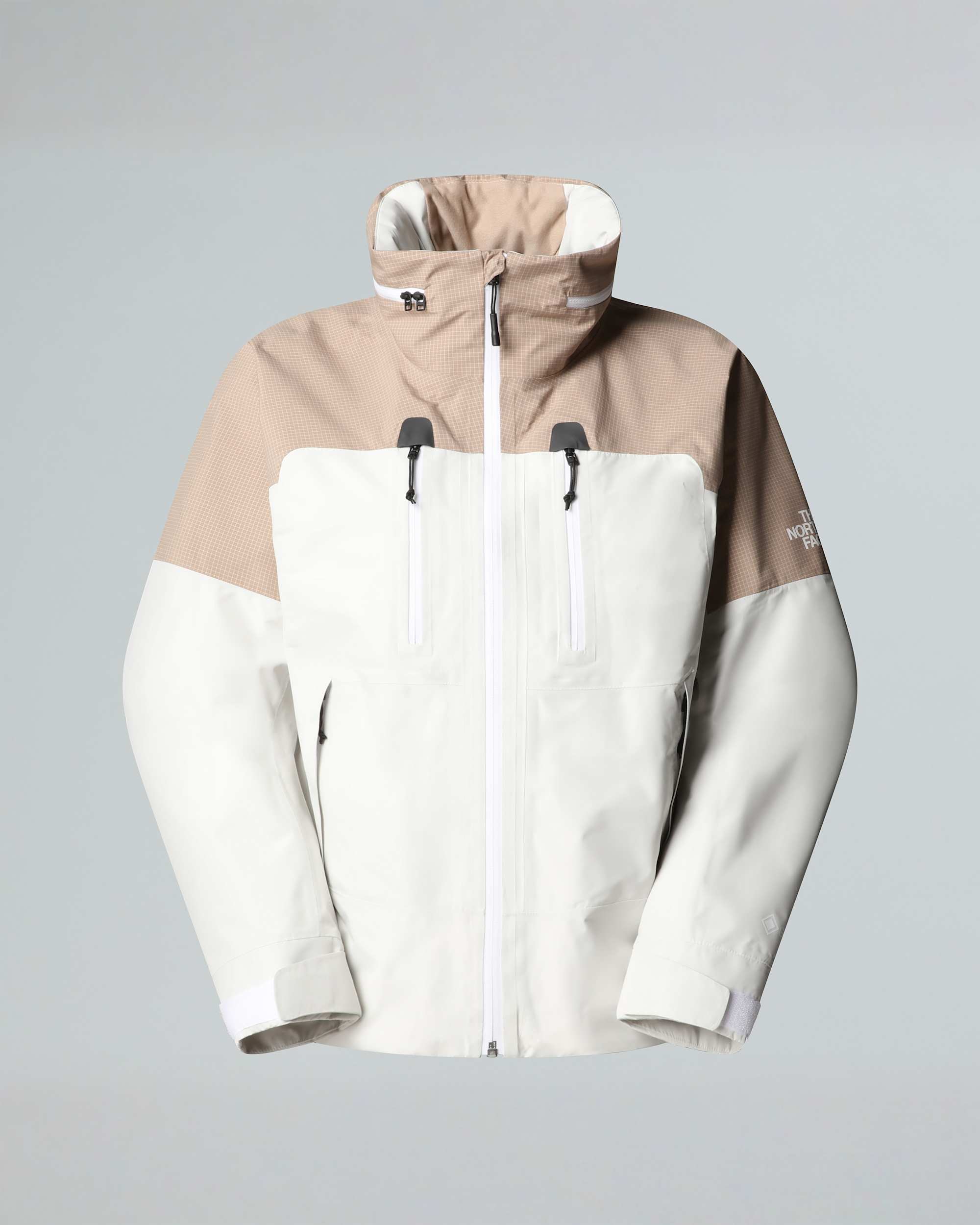 Hike Devils Thumb GORETEX Jacket W TNF White DuneMushroom Grey HERO