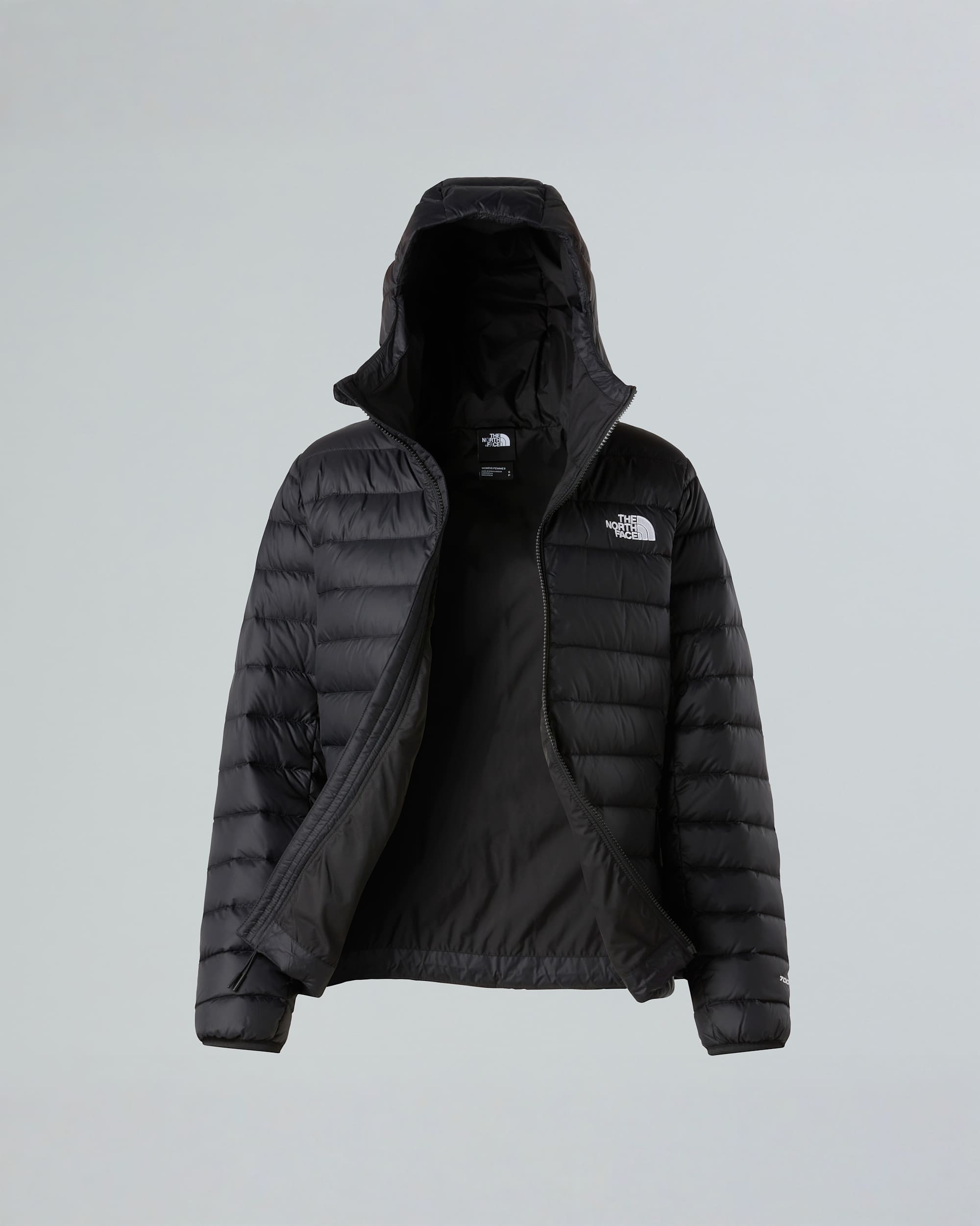 Womens Classic Down Hooded Jacket TNF ALT23