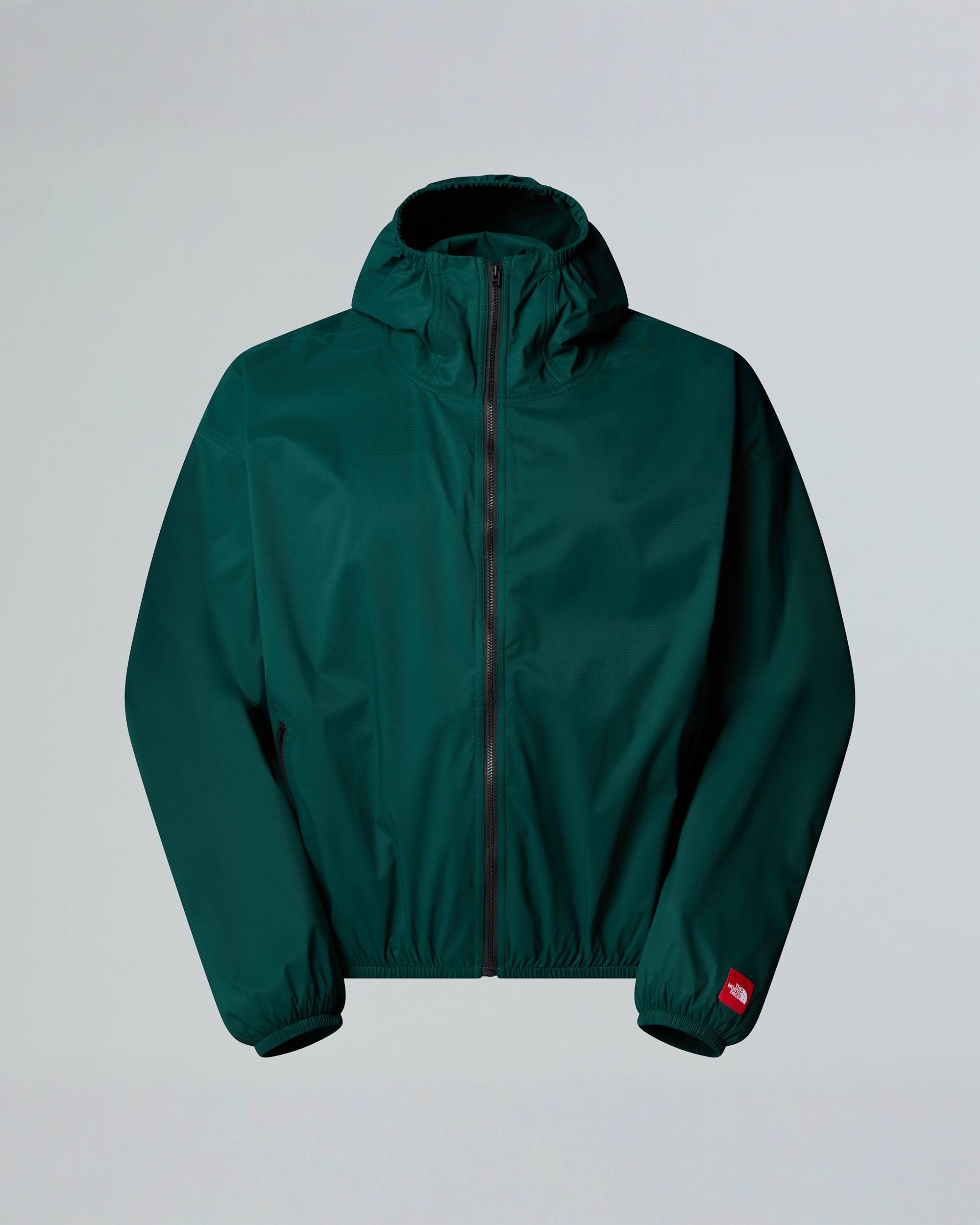 Veste  capuche coupevent compressible Red Box unisexe TNF hero