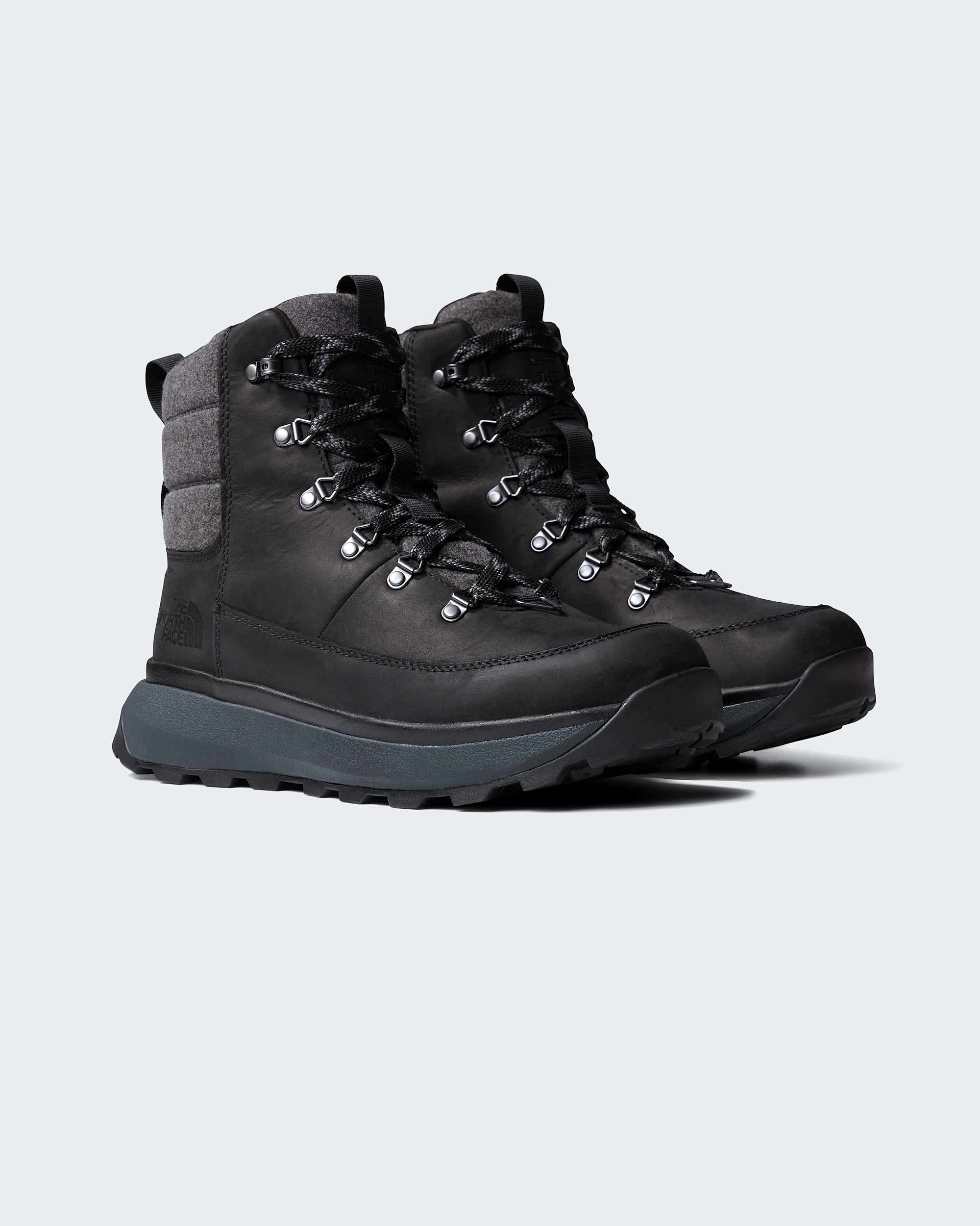 Mens Bergen Leather Waterproof Snow Boots TNF ALT8