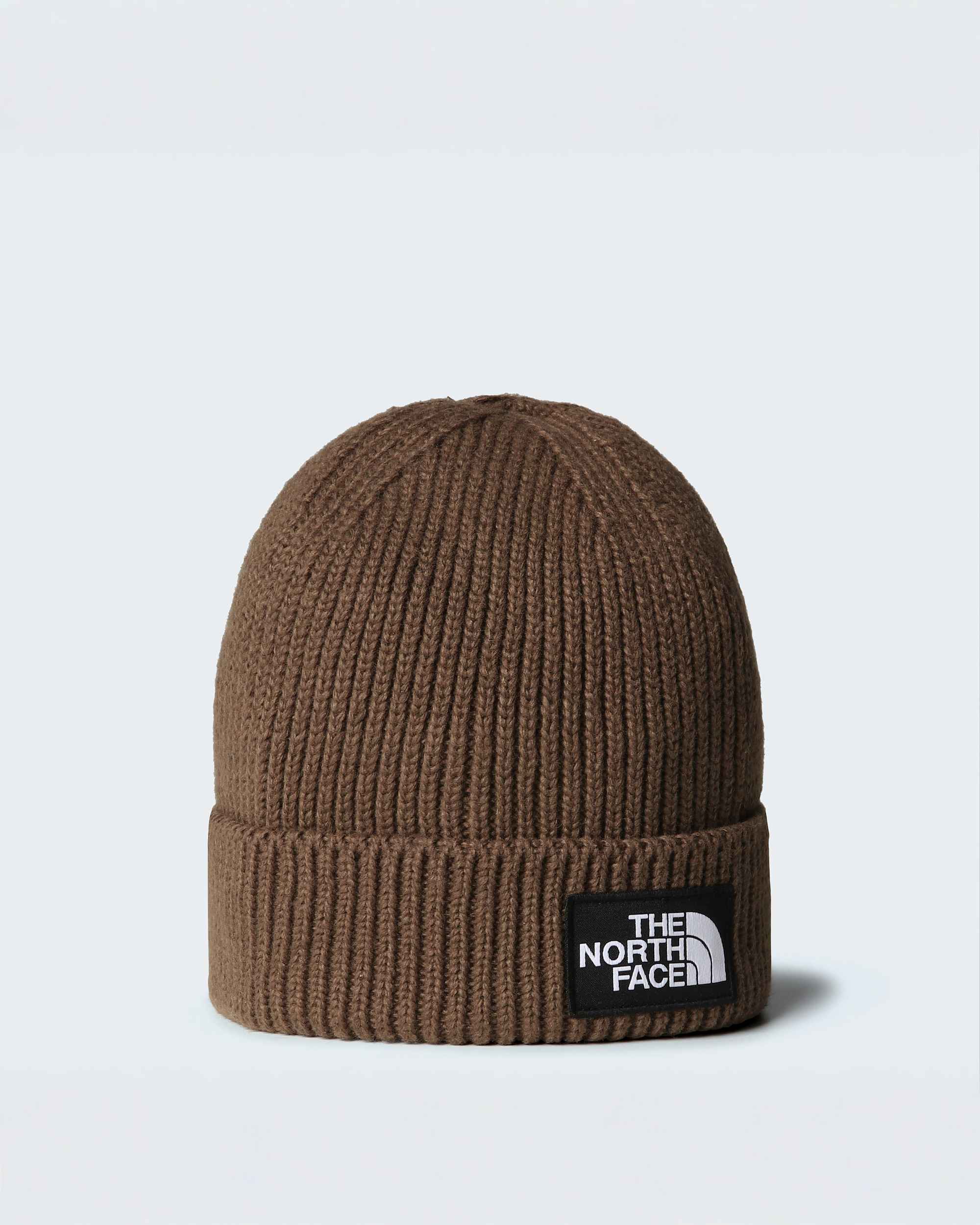 TNF Logo Box Cuffed Beanie TNF HERO