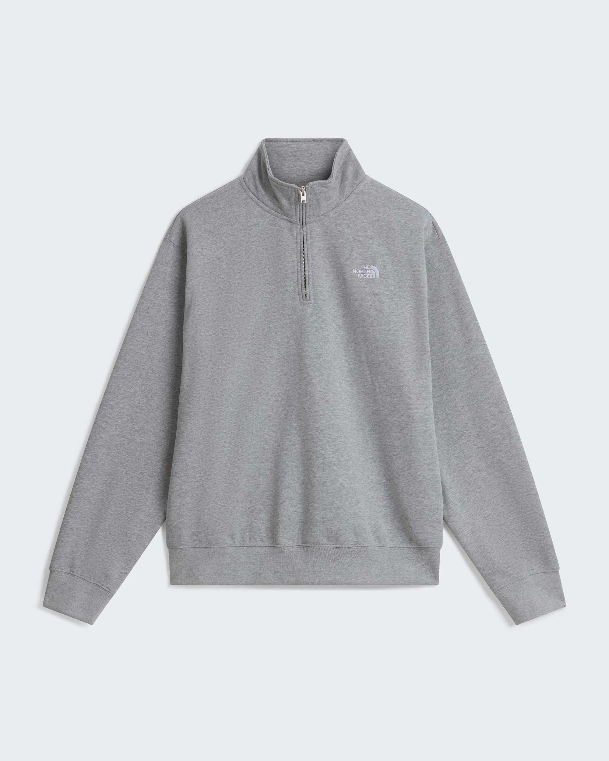 Mens Essential Simple Dome Relaxed 14 Zip Sweatshirt TNF ALT30