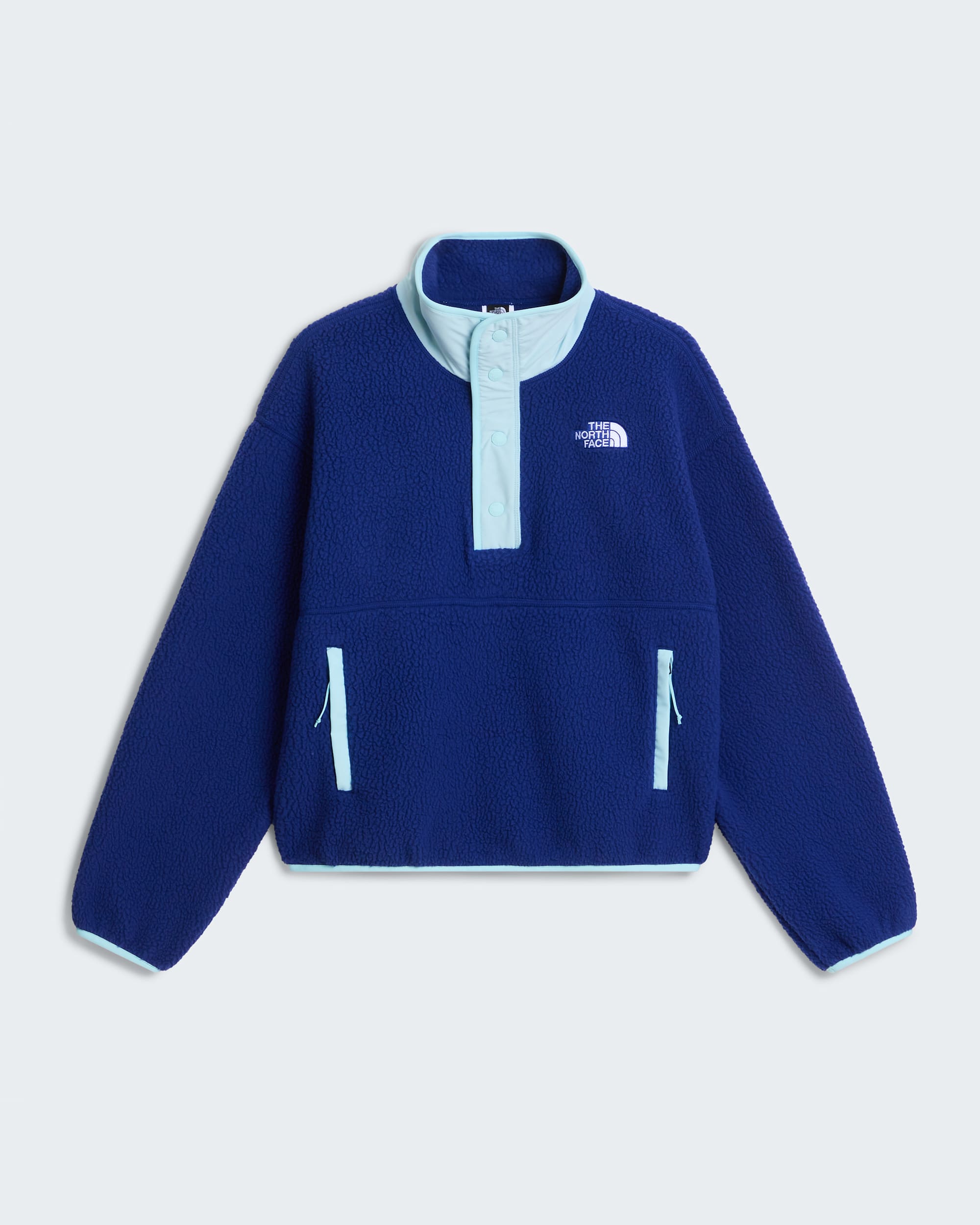 Cragmont fleecejack met halve drukknoopsluiting TNF alt30