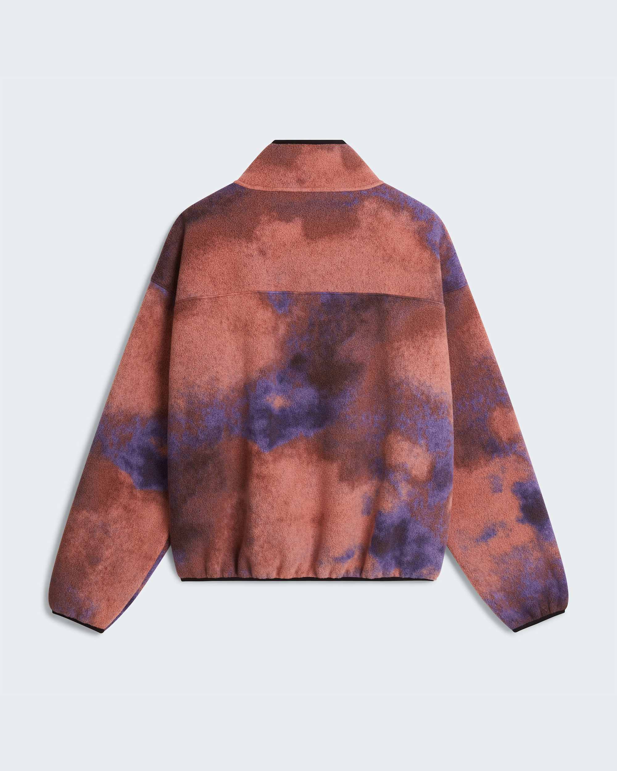 Pile con mezza cerniera TNF Red Box Printed unisex﻿ TNF ALT1